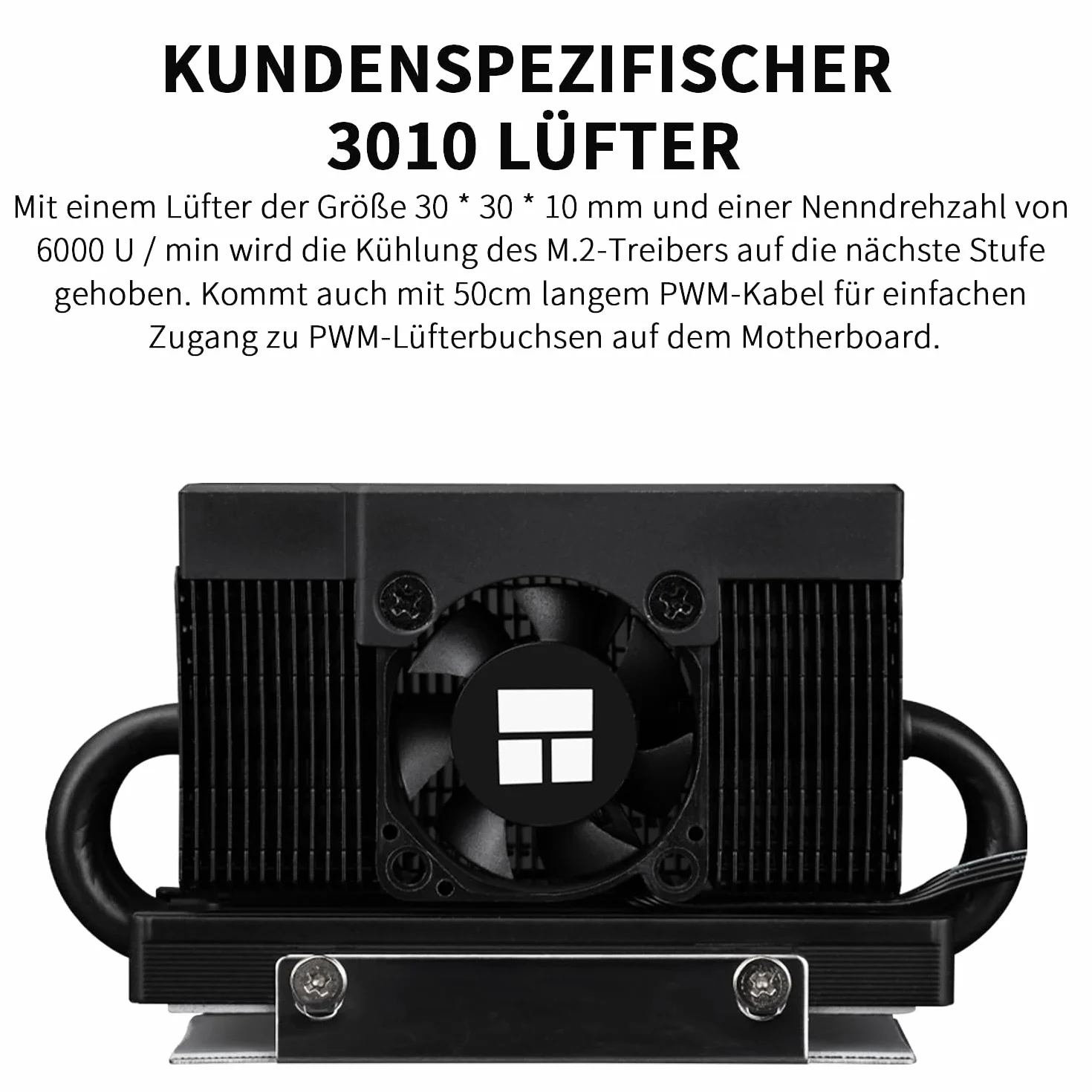 Thermalright HR10 2280 PRO Digital Black - wysokowydajny korpus dysku twardego AGHP Heatpipe 4 x 5 mm, wyświetlacz ARGB, chłodzenie małych wentylatorów, chłodzenie radiatorów SSD