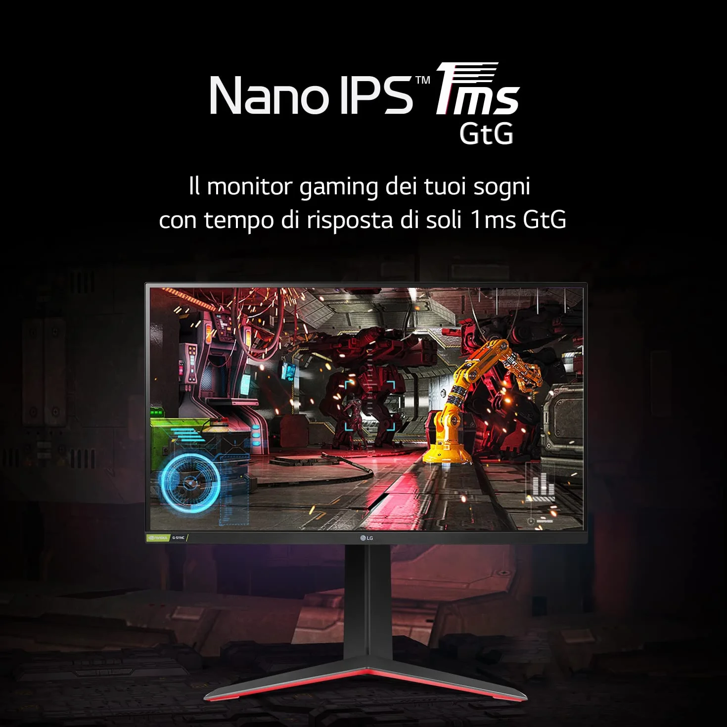 LG MONITOR 27"" 27GP850P-B.BEU Ultra Gear Gaming