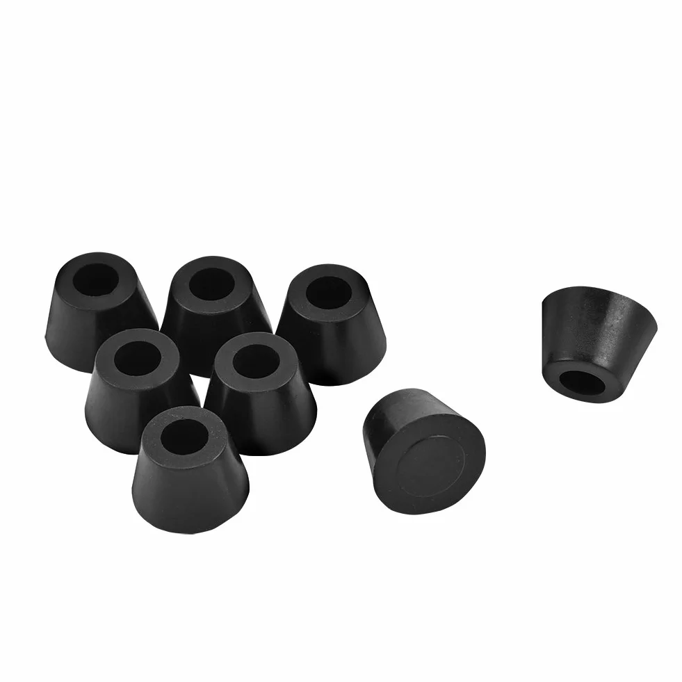 VBESTLIFE 8 szt. 30 x 20 mm gumowe nóżki antywibracyjne podstawka pod głośnik wzmacniacza gitarowego w/śruby