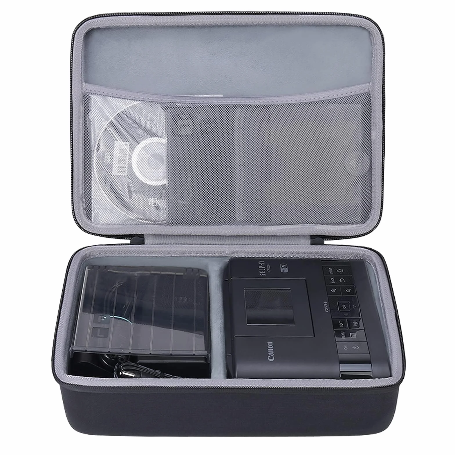 Hart Reise Schutz Hülle Etui Tasche für Selphy CP1200 CP1300 WLAN Foto-Drucker von co2CREA