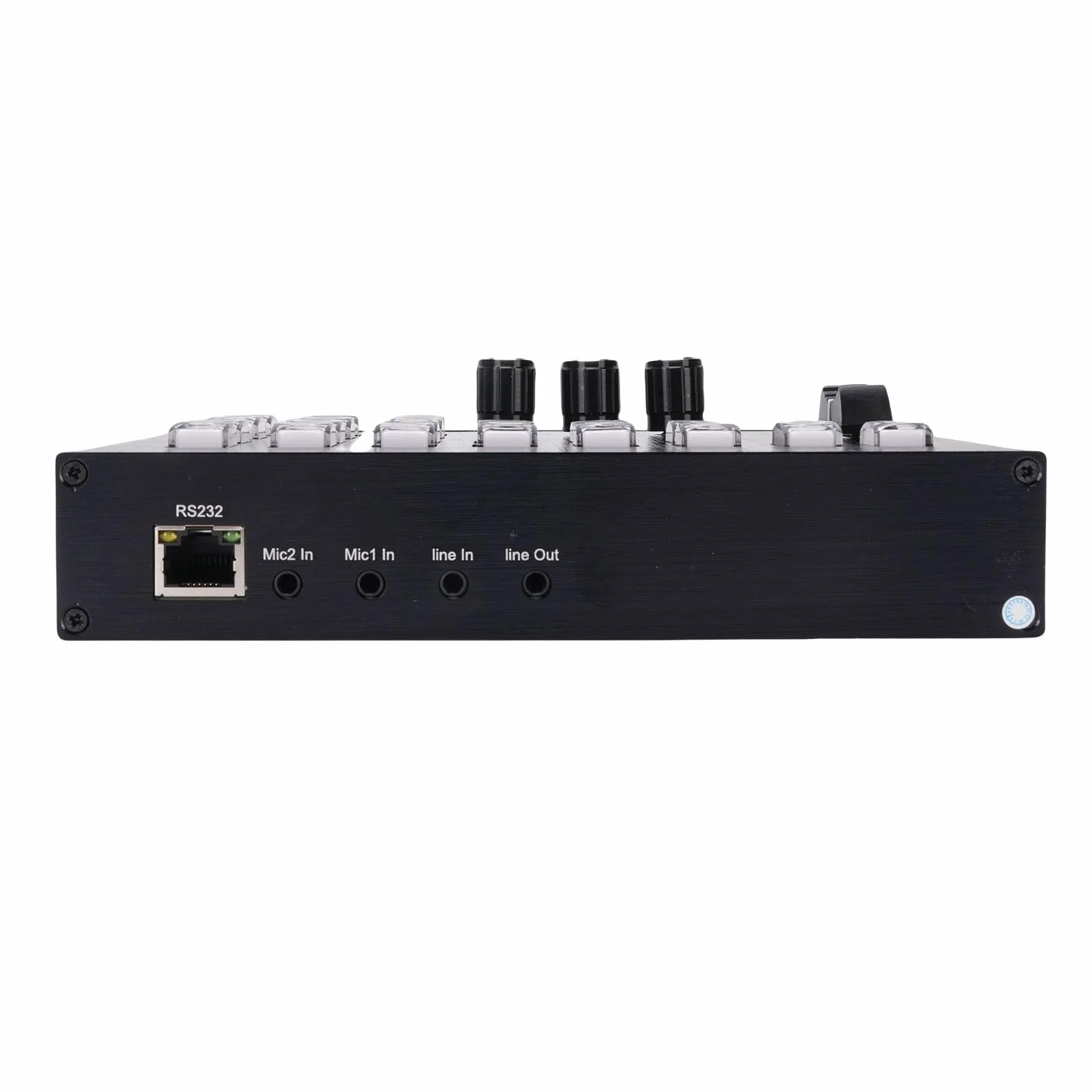 Miksera Wideo SDI HD Multimedia Live Streaming Video Switcher z 1-kierunkowym Wejściem SDI 3 Wejścia Multimedialne HD 2 Wyjścia Typ C USB3.0 (wtyczka UE)