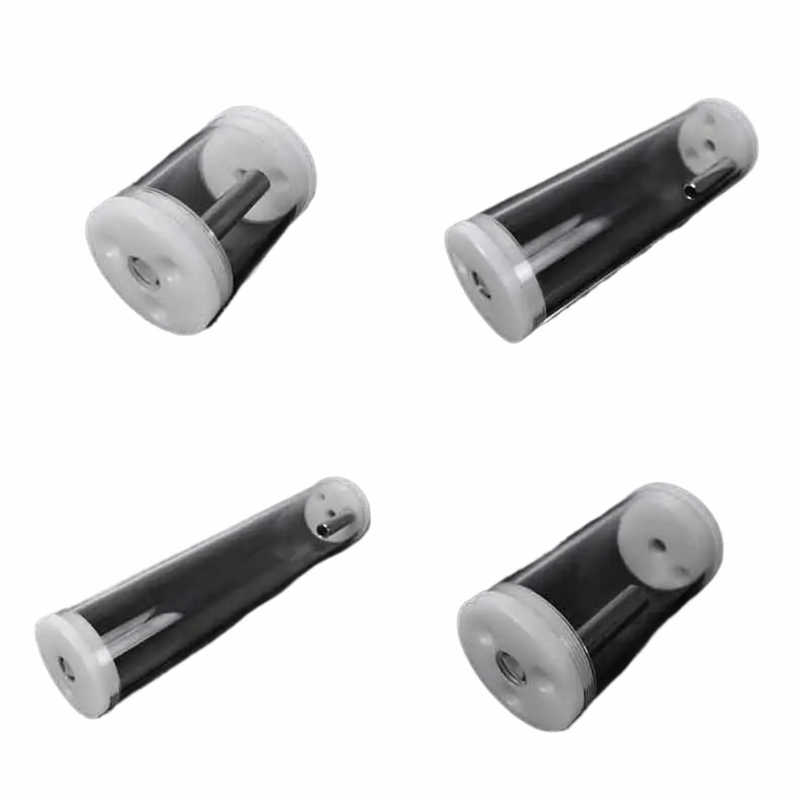 1 sztuk 65 mm zbiornik na wodę do chłodzenia wodą o rozmiarach 98mm 135mm 220mm 300mm seria YPH65-V2 dla komputerów do gier (czarny, 98 mm)
