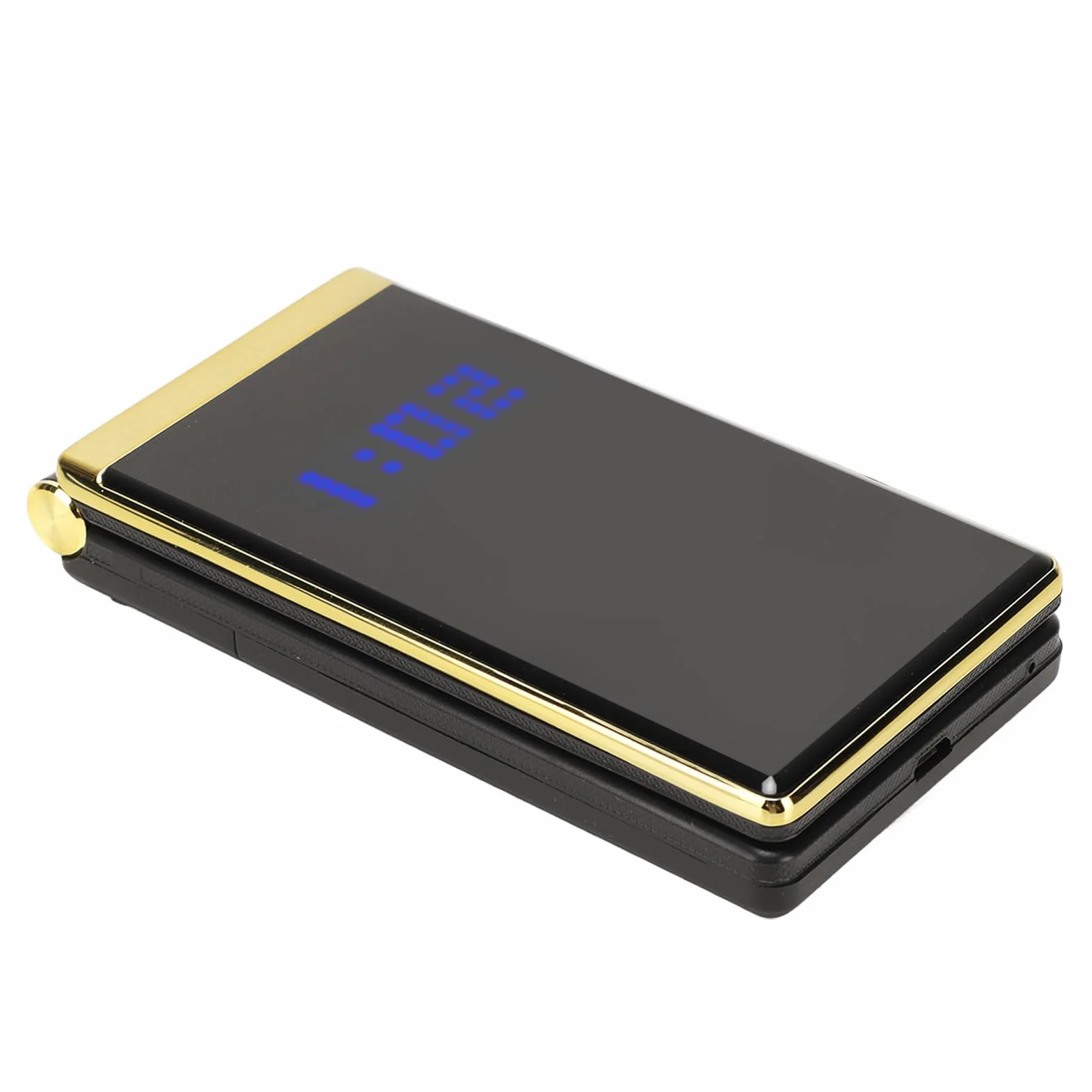 Odblokowany Telefon Komórkowy z Klapką dla Seniorów, Podstawowa Funkcja Telefon Komórkowy z Dużymi Przyciskami 2G, 5900 MAh, Przycisk SOS, Latarka, Dual SIM, Głośny Głos, Ekran 2,8"