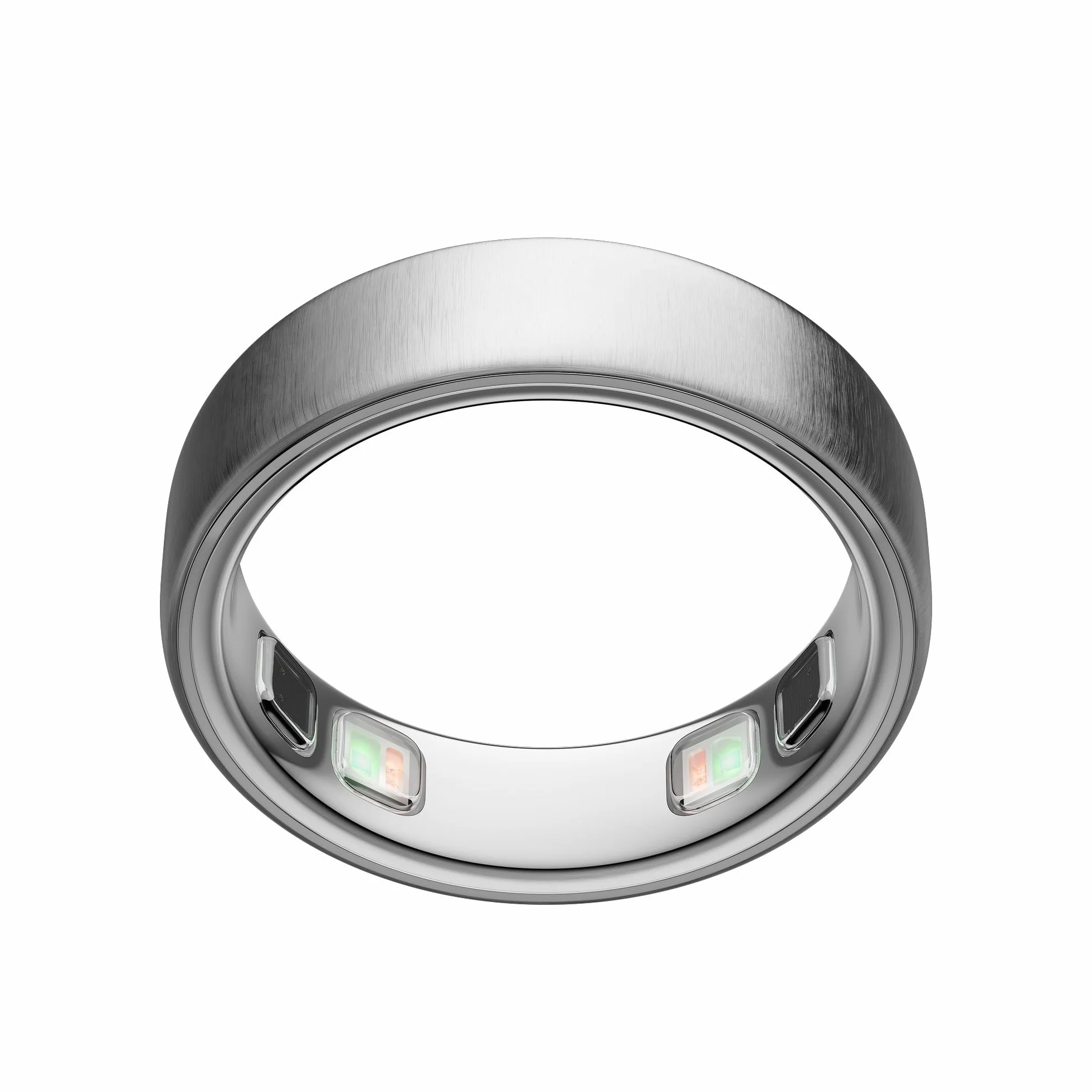 Oura Ring 5 Brushed Silver - Rozmiar 13 - Zmierz zanim kupisz