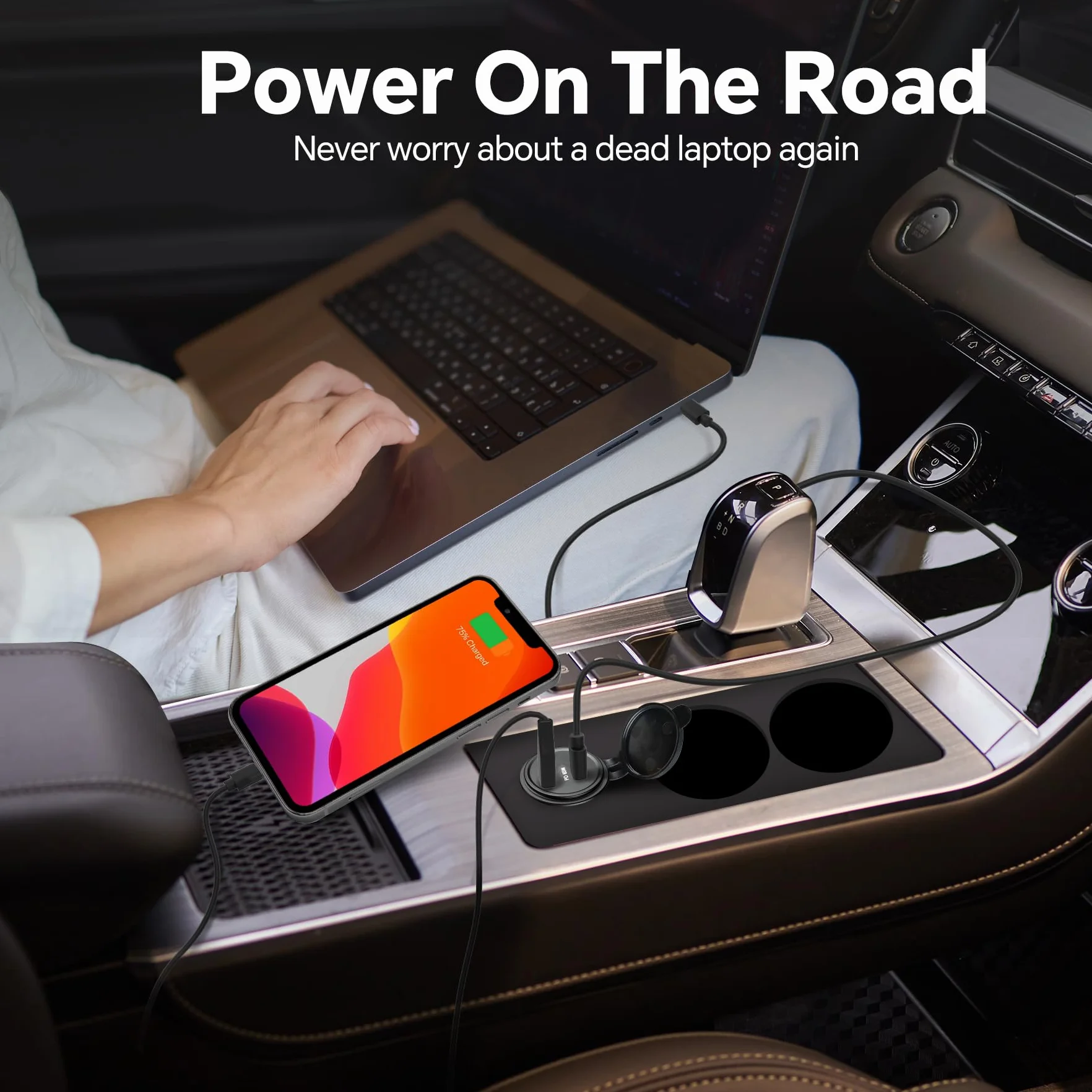 acegoo Gniazdo USB 12 V 65 W PD3.0 i 18 W QC3.0, gniazdo USB kampera, całkowicie aluminiowa, wodoodporna ładowarka do laptopa, szybkie ładowanie do kampera, łodzi, autobusu, samochodu, ciężarówki, ATV