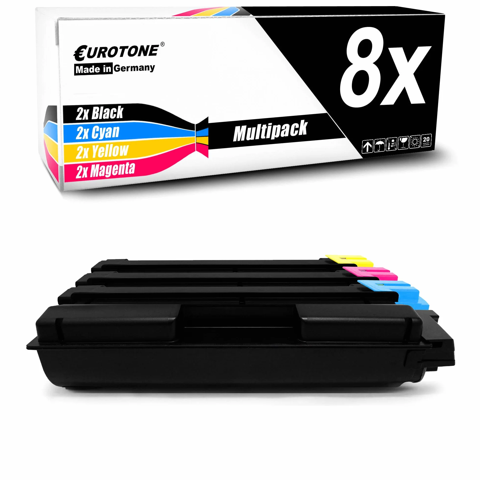 Eurotone Toner 8X toner kompatybilny jako zamiennik do Kyocera Ecosys M6035 M6535 zamiennik TK5150