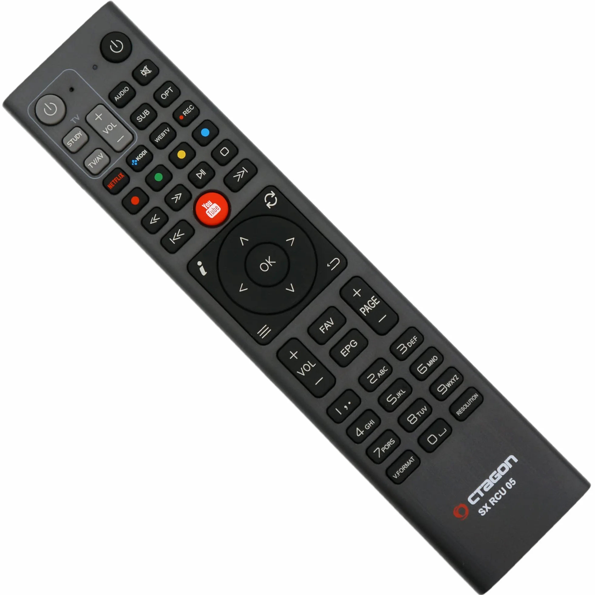 Octagon SX988 4K UHD H.265 HEVC Internet Smart TV Set-Top Box – multiboot Receiver i Sat to IP TV, DLNA, YouTube, radio internetowe, czarny