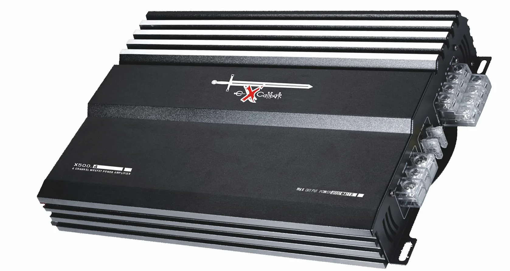 Excalibur X500.4 wzmacniacz mocy (MOSFET, 4-kanałowy, 2000 W)