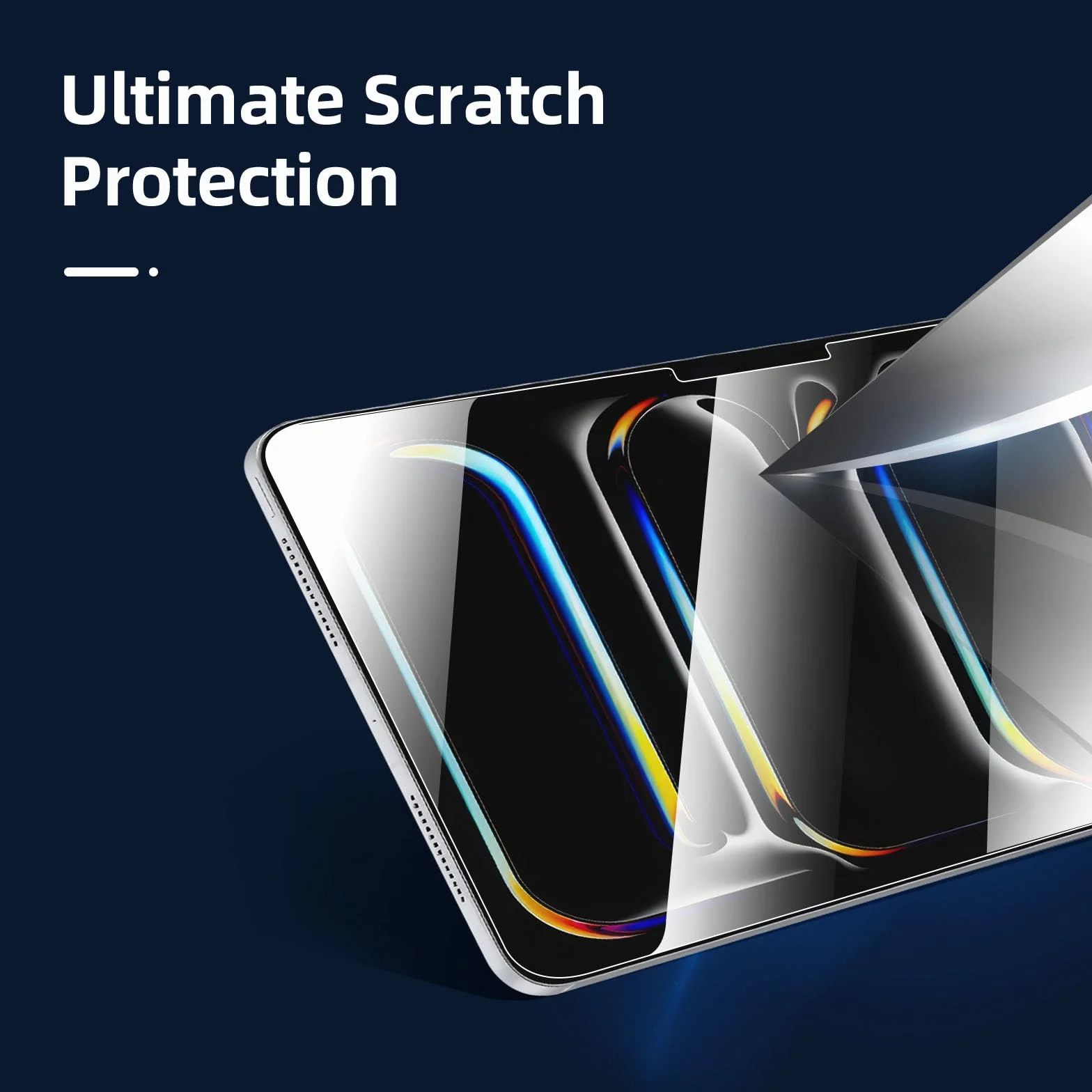 Folia ochronna ze szkła pancernego 9H do Apple iPad Pro M5 (2025) 11 Cala, 0,33 mm, ultraprzezroczysta