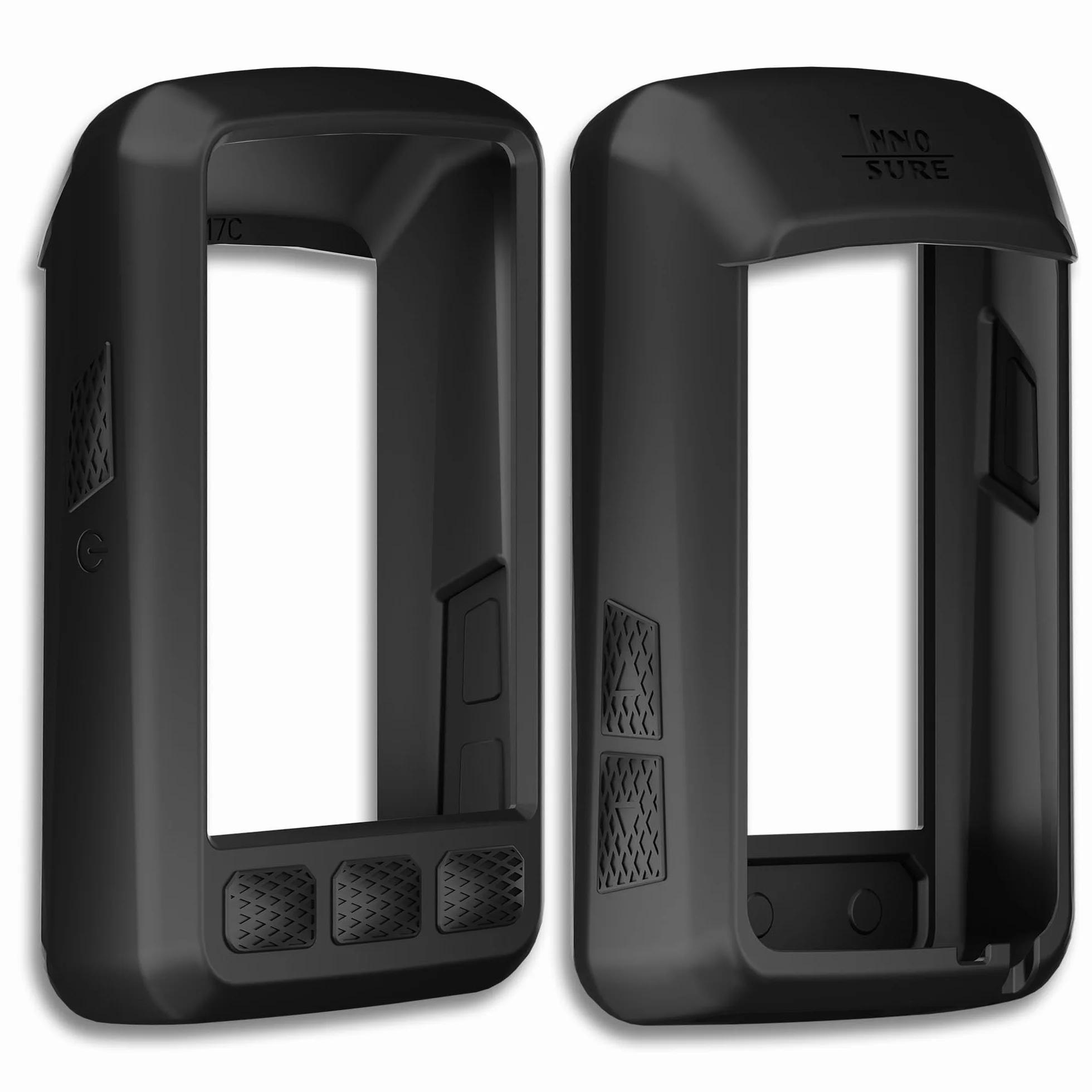 Zestaw 3 szt. Etui Silikonowe + 2x Folia Ochronna ze Szkła Hartowanego do Wahoo Elemnt Roam V3 (Roam 3) – Odporna na Upadki, Antystatyczna