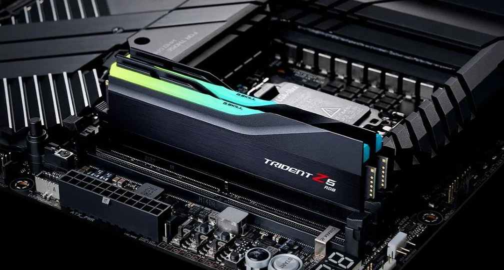 32GB G.Skill DDR5 Trident Z5 RGB 5600MHz CL36 1.20V Dual Channel Kit 2x 16GB Black
