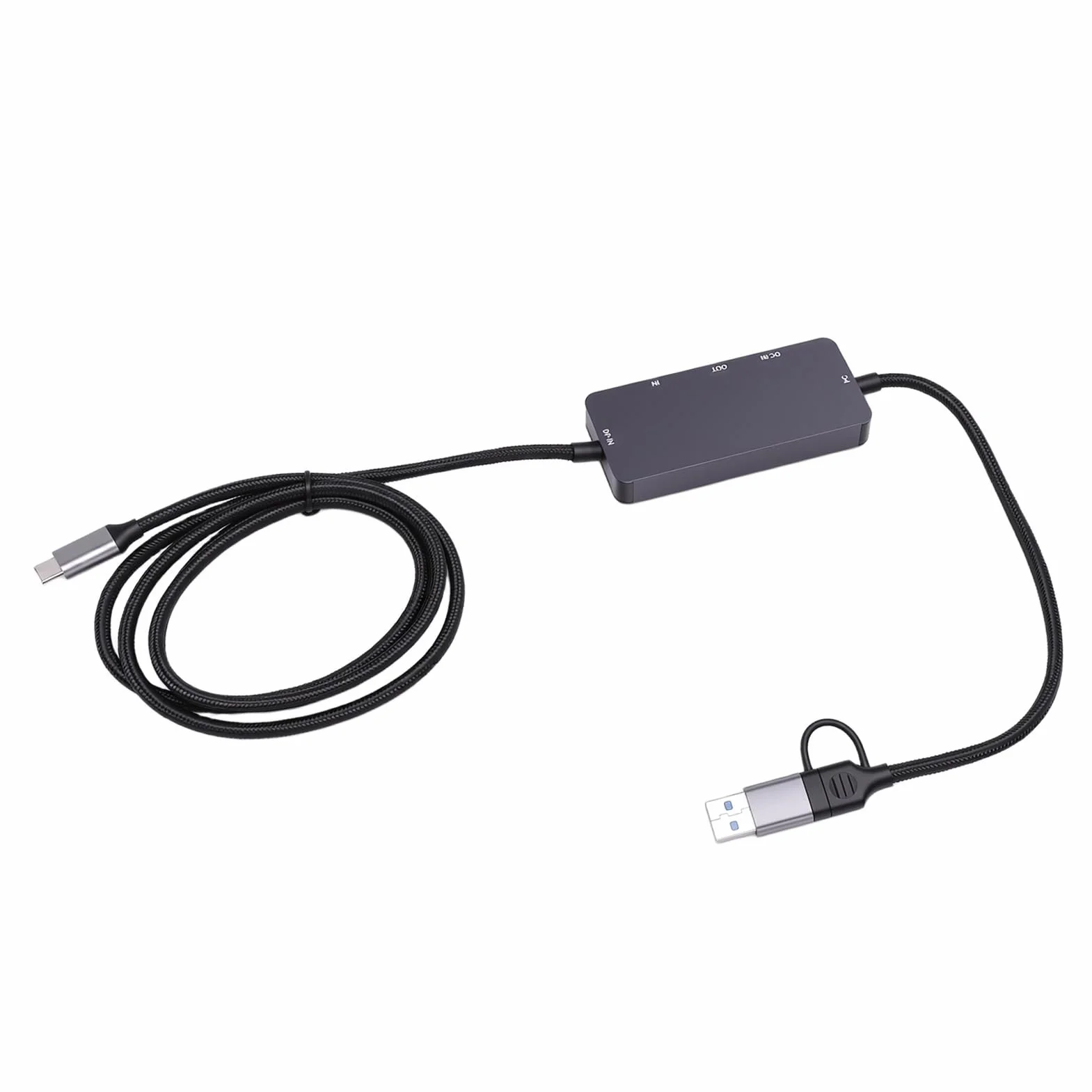 Karta Przechwytywania Wideo Wejście Wyjściowe 4K 60 Hz USB 3.2 Gen 1 Adapter na USB, Nagrywanie 1080p60 do Przesyłania Strumieniowego, Gier i Wideokonferencji, Typ C, 100 W PD, Małe