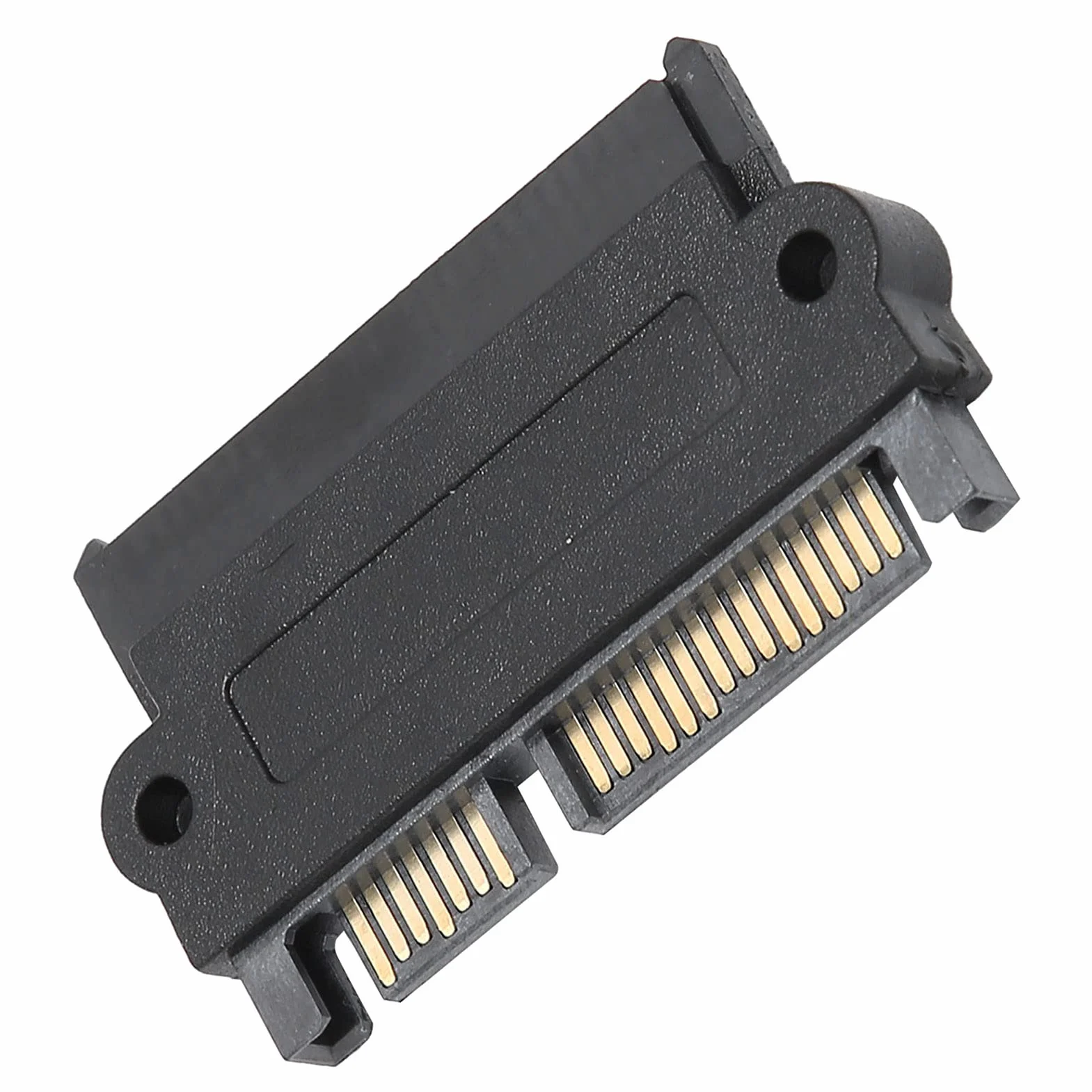 Konwerter SFF-8482 SAS na SATA 15PIN Czarna Obudowa Plastikowa