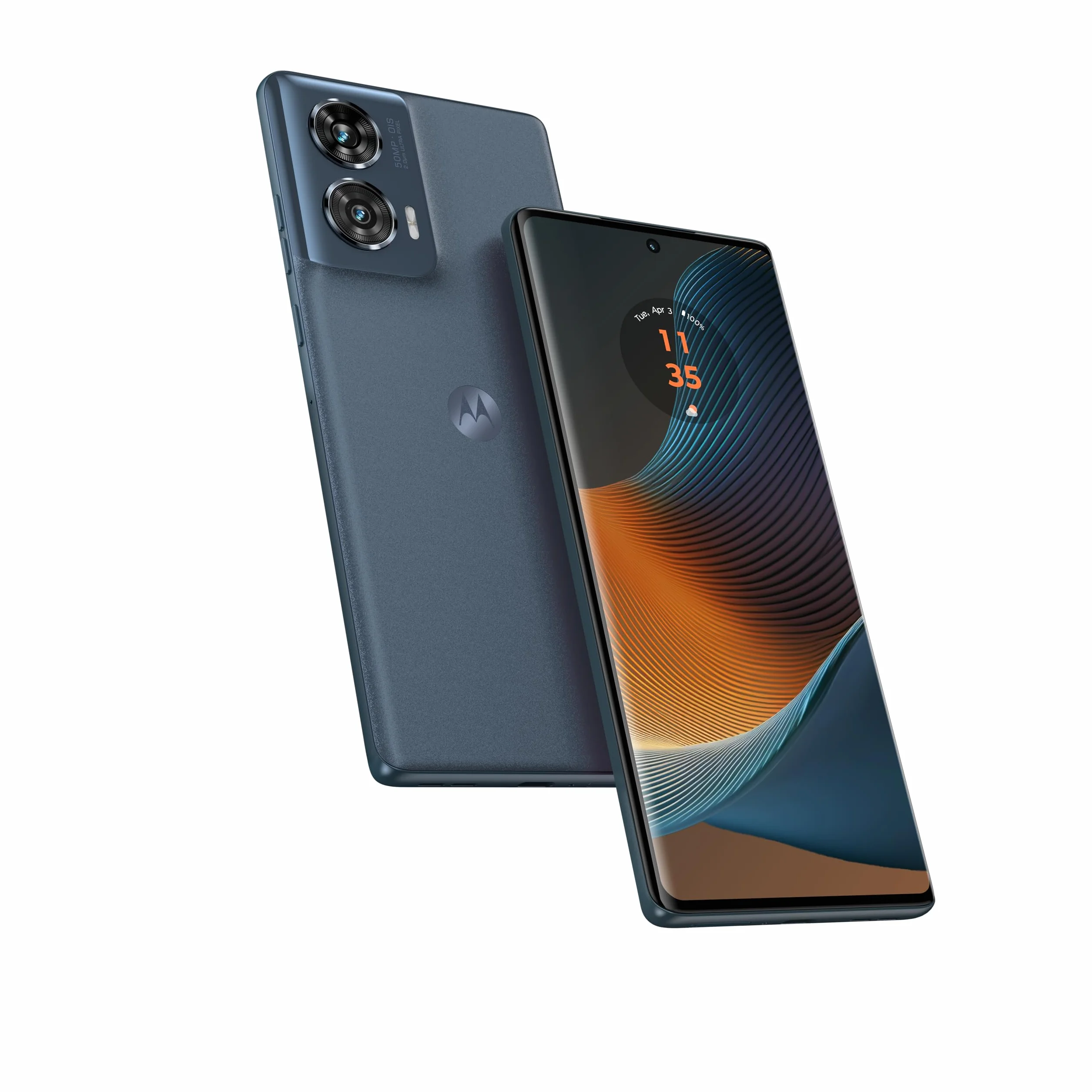 Motorola XT2429-2 Edge 50 Fusion, Dual, 256GB 8GB RAM, Forest Blue