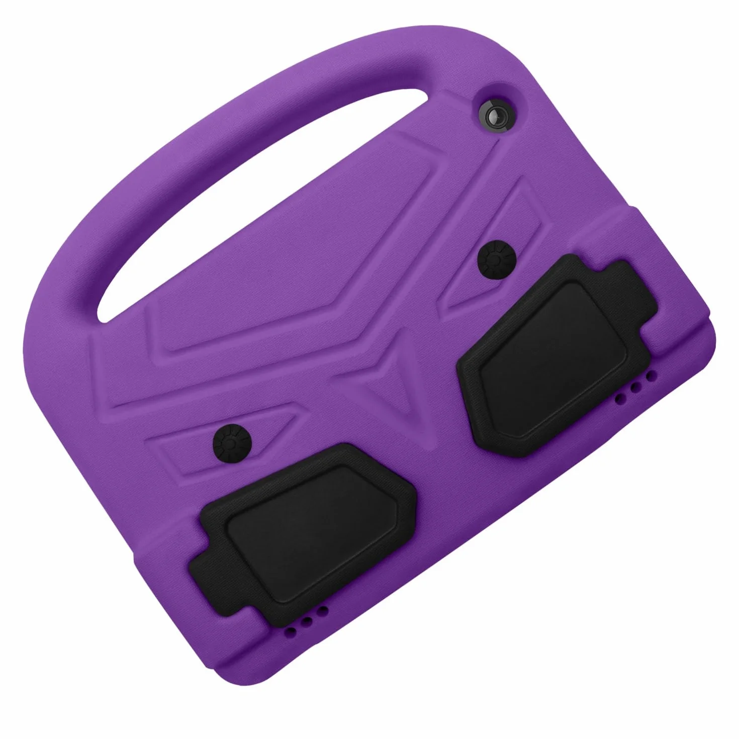 Pokrowiec na tablet Etui na tablet dla dzieci kompatybilne z Kindle Fire HD 8 Plus (2020) Etui - Wytrzymała, lekka, odporna na wstrząsy osłona uchwytu z pianki EVA(Mor)