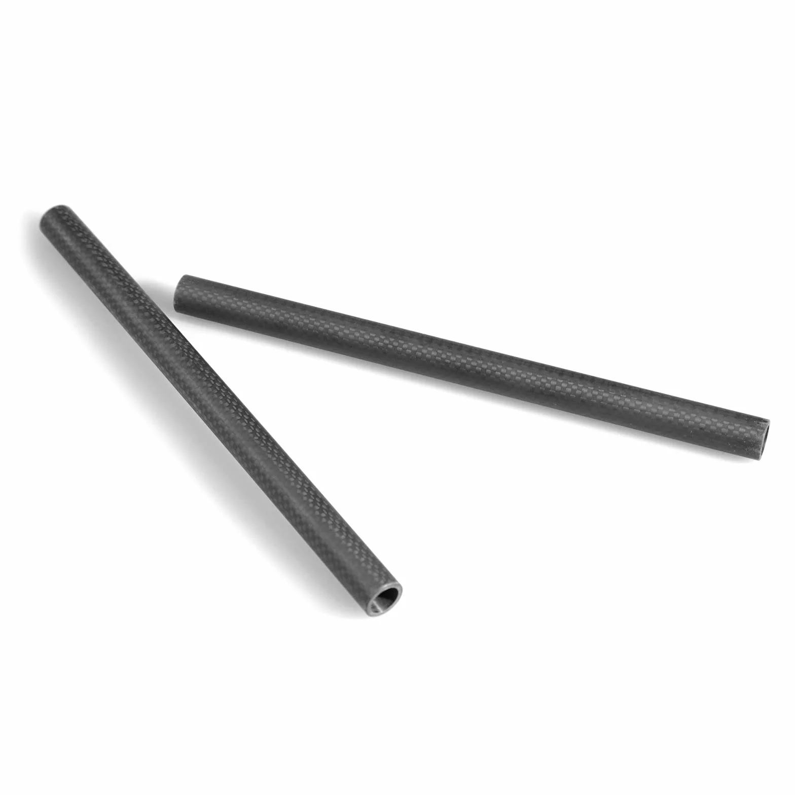 SMALLRIG Pręty z włókna węglowego15 mm (9 cali) do systemu wsporników prętów 15 mm, mocowanie LCD, podkładka na ramię, wspornik obiektywu, śledzenie ostrości 15 mm - 1690