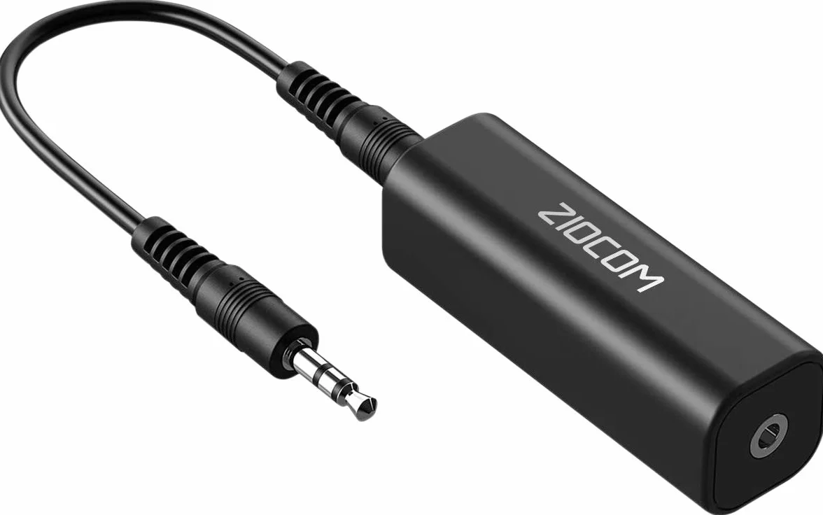 ZIOCOM Filtr przeciwzakłóceniowy izolator Ground Loop audio 3,5 mm