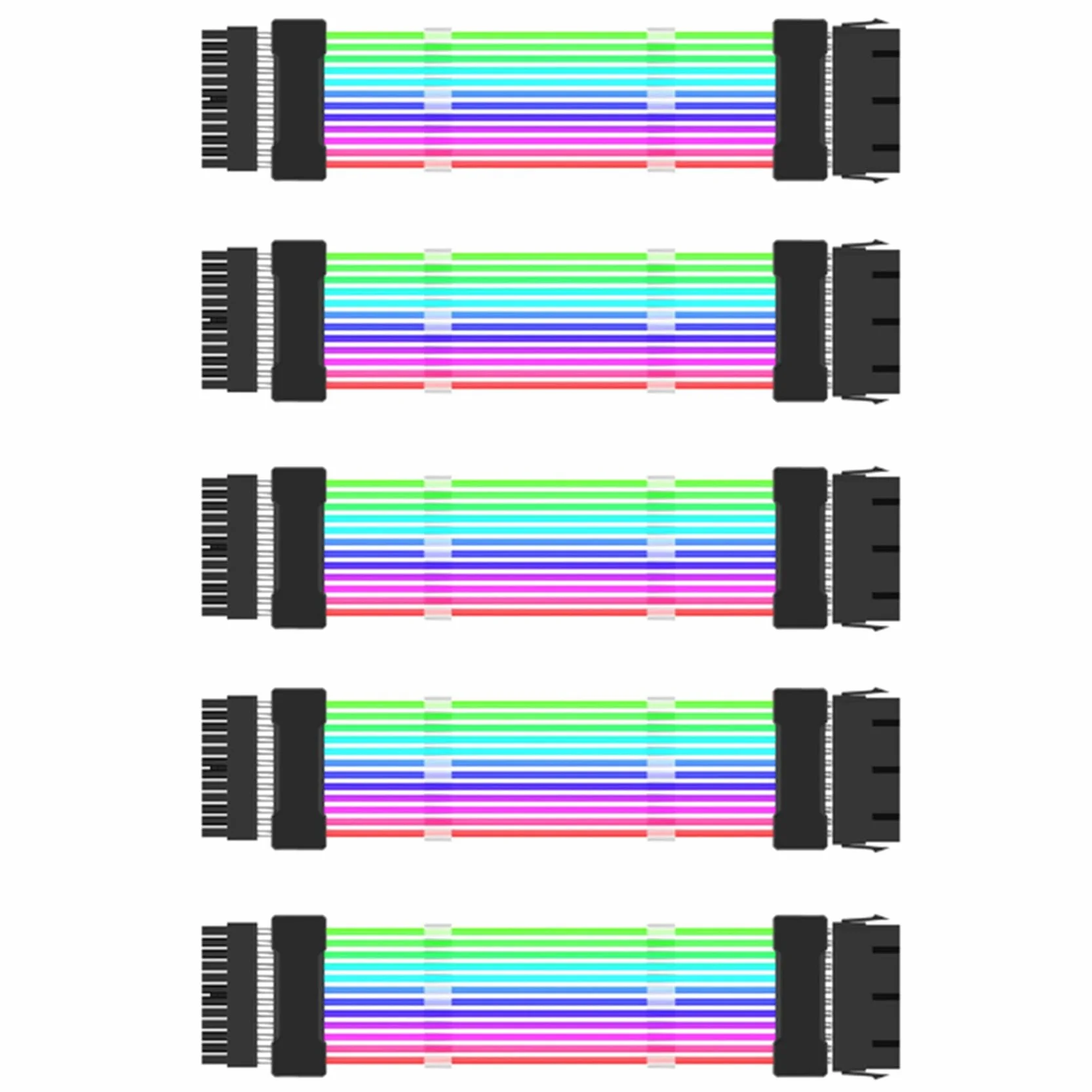 Rozszerzenie ARGB 24-pinowe rozszerzenie RGB do płyty głównej do komputera