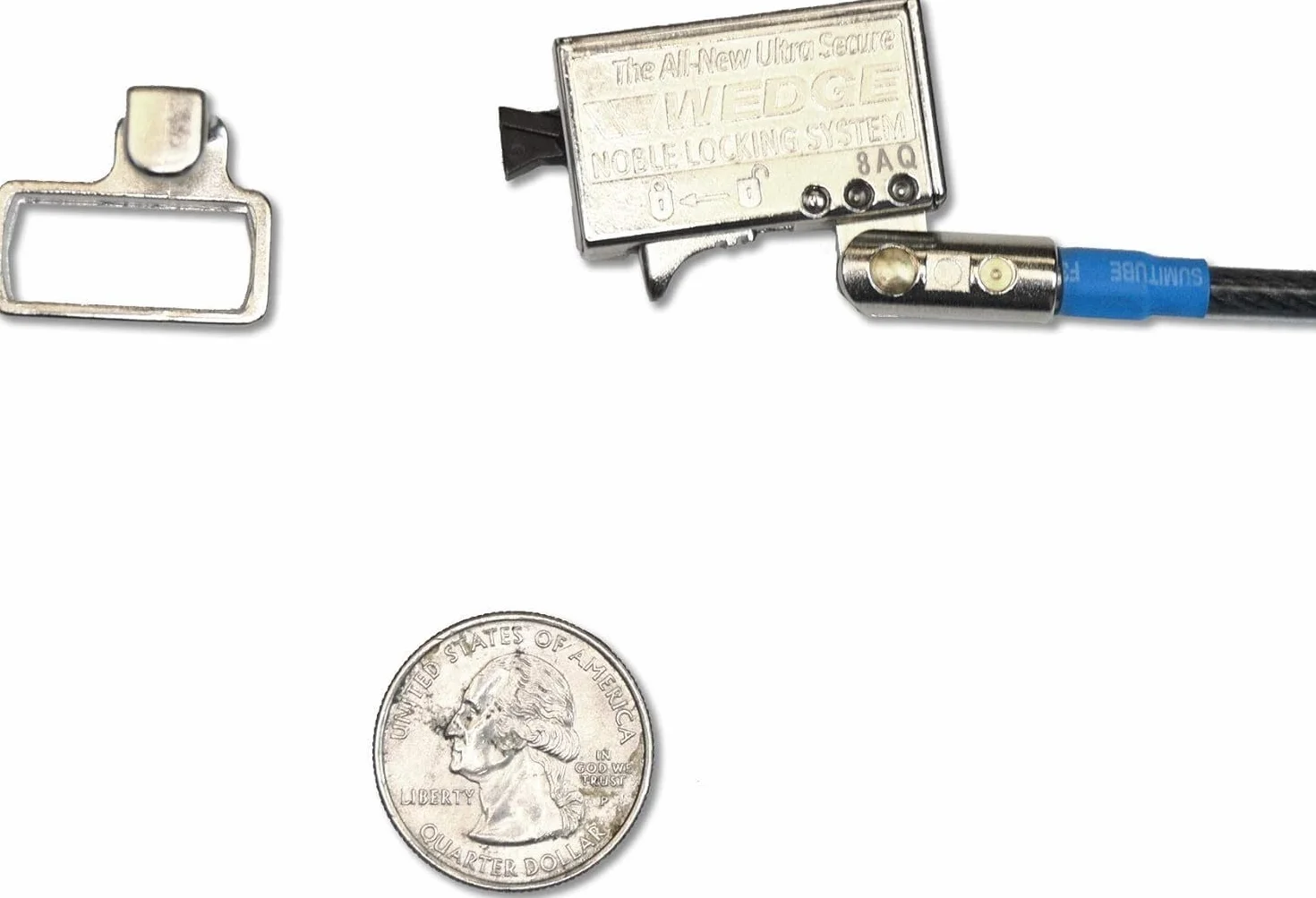 Noble Locks TZ08T Zamek klinowy z płaskim kluczem