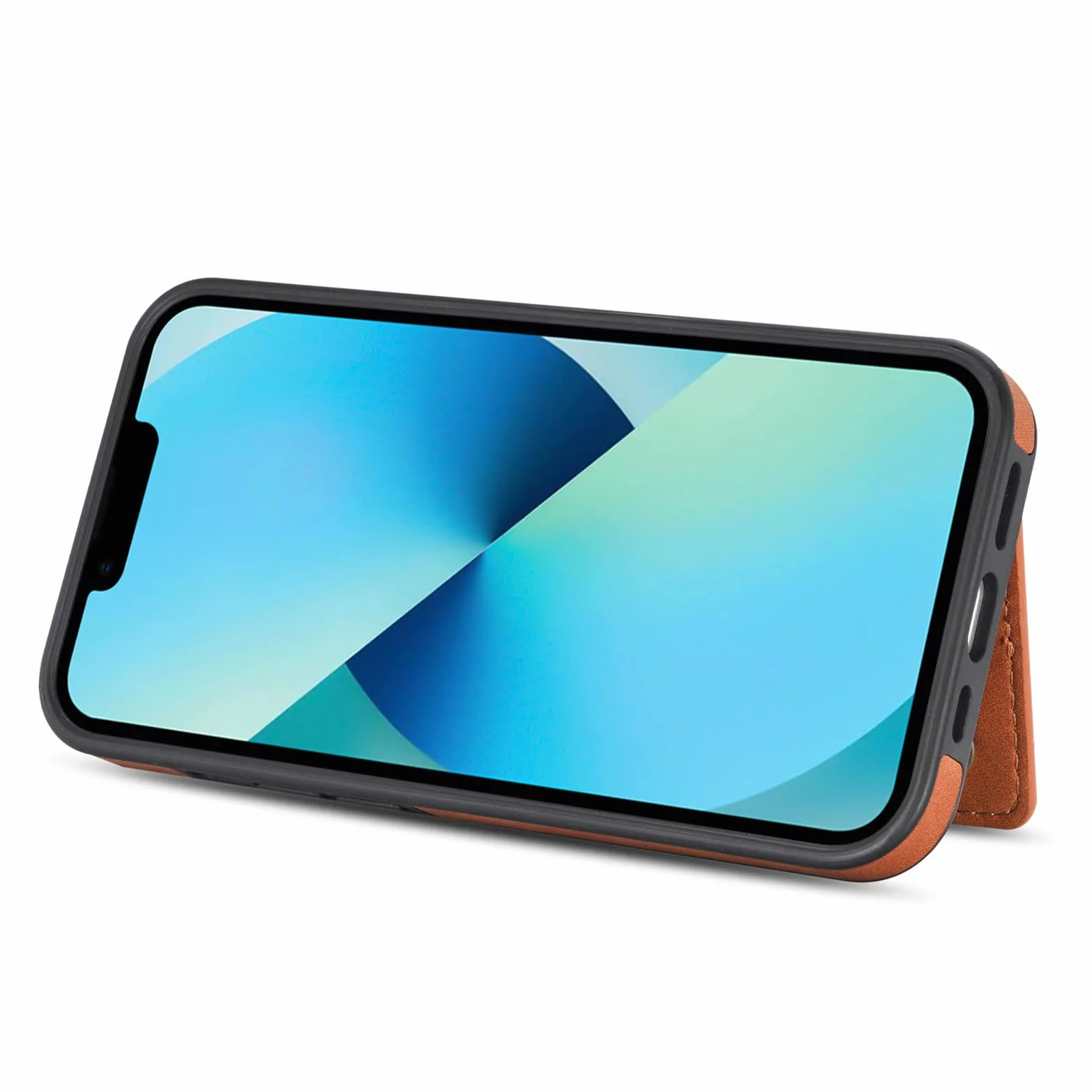 Etui do iPhone 14/14 Pro/14 Plus/14 Pro Max, skórzany portfel z 2 przegródkami na karty, z klapką, etui na telefon komórkowy, zapięcie magnetyczne, etui ochronne, czerwone, 14 Pro Max 6,7"