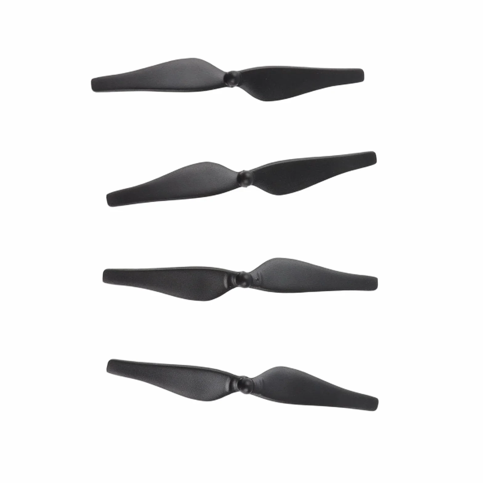 4 pary 2 ostrza śmigło quadcopter ostrze śmigła z włókna węglowego odpowiednie do akcesoriów dronowych (czarny)