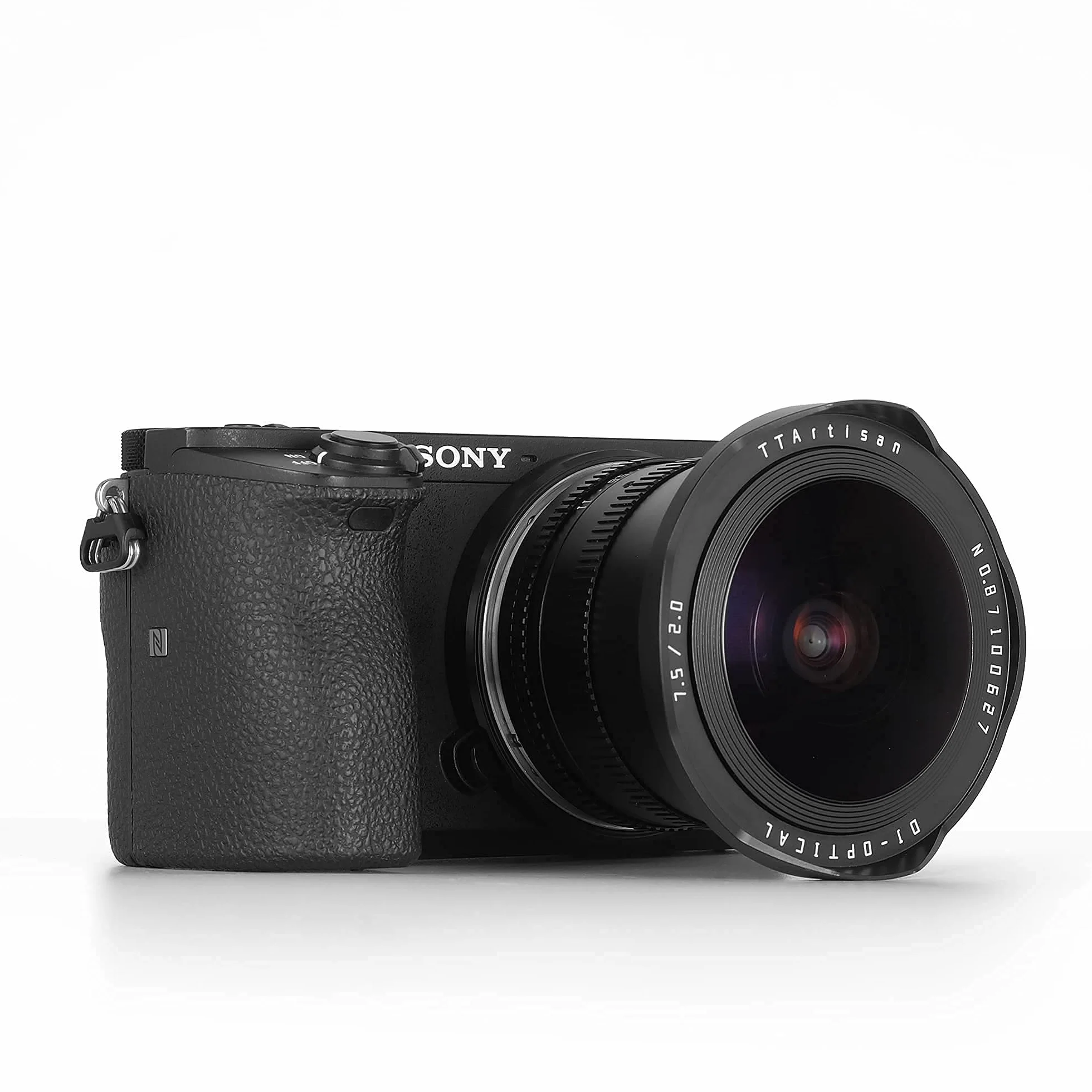 TTARTISAN 7,5mm F2.0 APS-C Obiektyw typu rybie oko z ręcznym ustawianiem ostrości do mocowania Sony E (Bez filtra ND)
