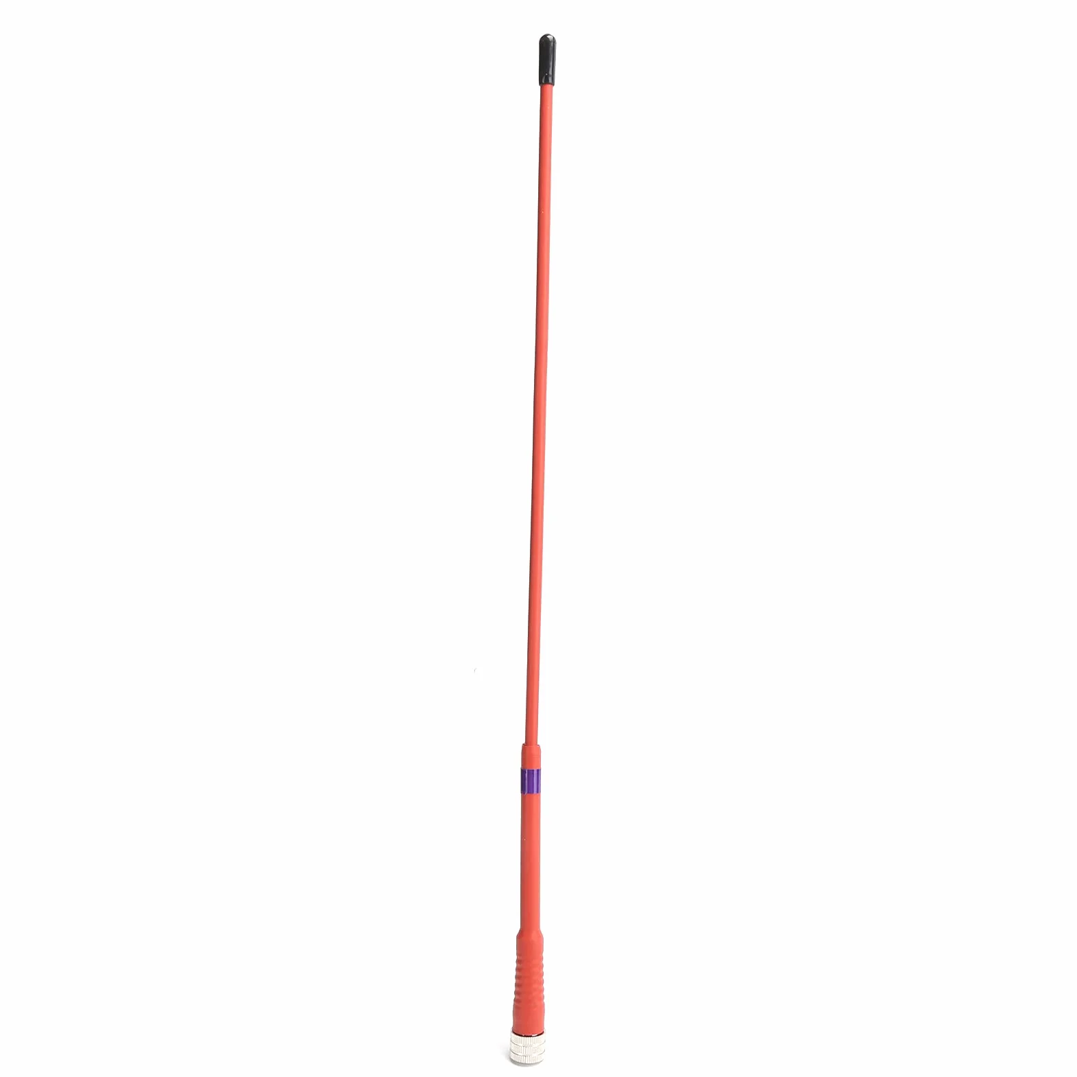 Antena, Ręczna Antena z Miękkiej Gumy o Dużym Wzmocnieniu 136-174 MHz dla GPS Astro 430320900220 / Alpha 50100(czerwony)