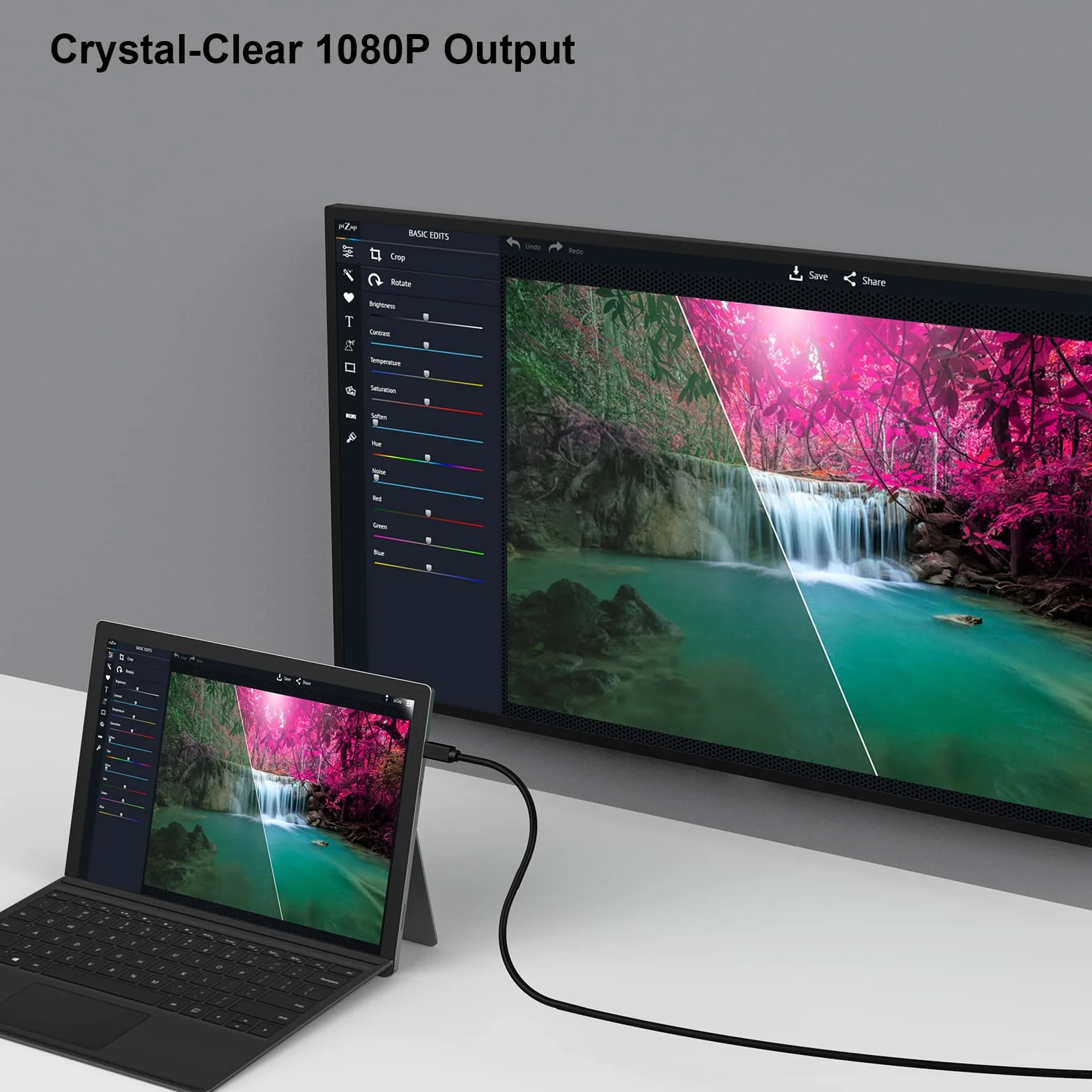 Kabel BENFEI 4K Mini DisplayPort na HDMI, Kabel Mini DP na HDMI o długości 6 stóp (kompatybilny z Thunderbolt) z MacBookiem Air/Pro, Surface Pro/dokiem, monitorem, projektorem