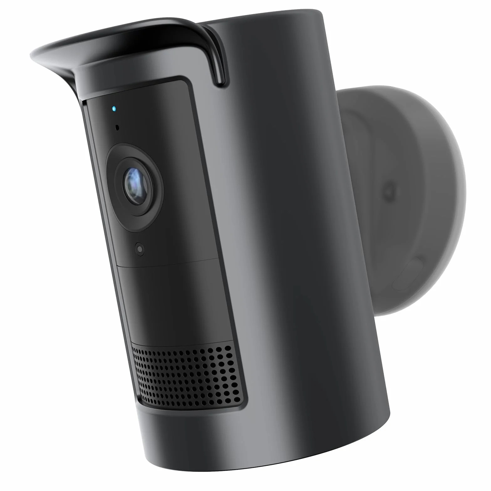 Fintie Silikonowe Etui Ochronne do Ring Outdoor Cam Plus, Czarne, Odporne na Warunki Atmosferyczne