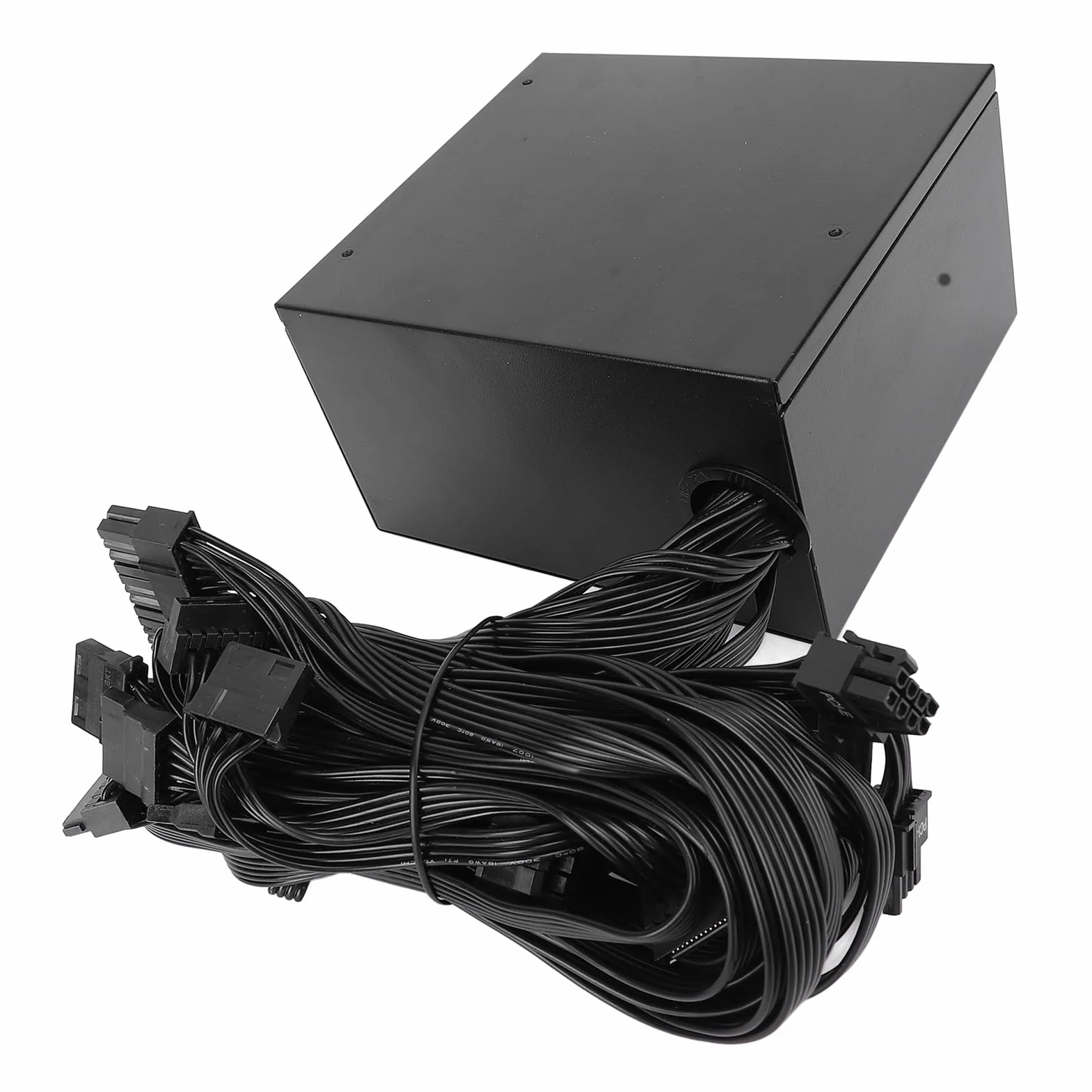 AMONIDA Wysokowydajny Zasilacz ATX 700 W z Wentylatorem Chłodzącym do Systemów Komputerowych Stabilne Napięcie Wiele Funkcji Ochronnych