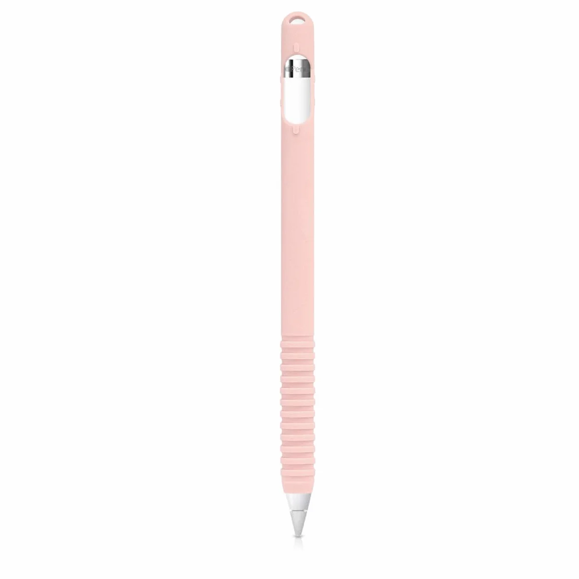 kwmobile Silikonowa skórka kompatybilna z Apple Pencil (1. generacji) - miękki elastyczny pokrowiec ochronny na długopis do tabletu - zakurzony róż