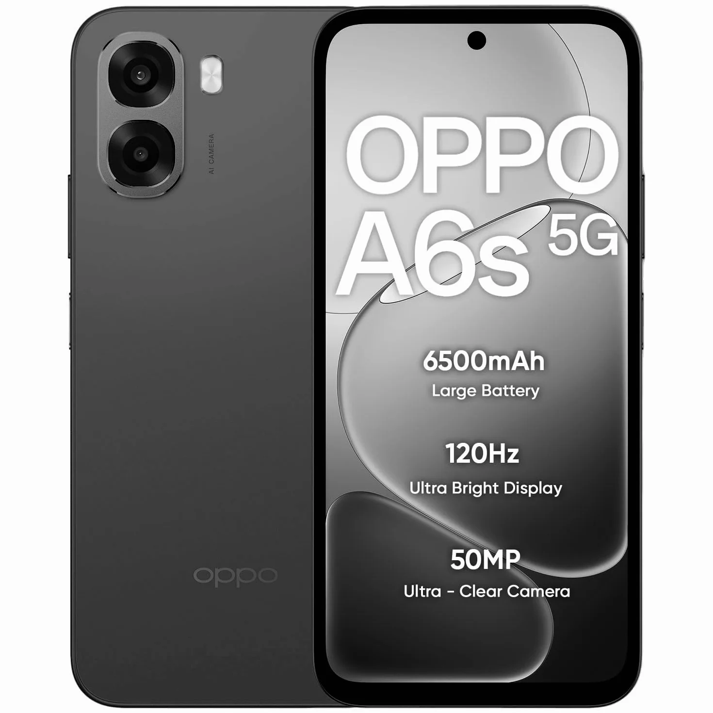 OPPO A53s Smartphone, 186g, Display 6.5" HD+ LCD, 3 Fotocamere 13MP, RAM 4GB + R