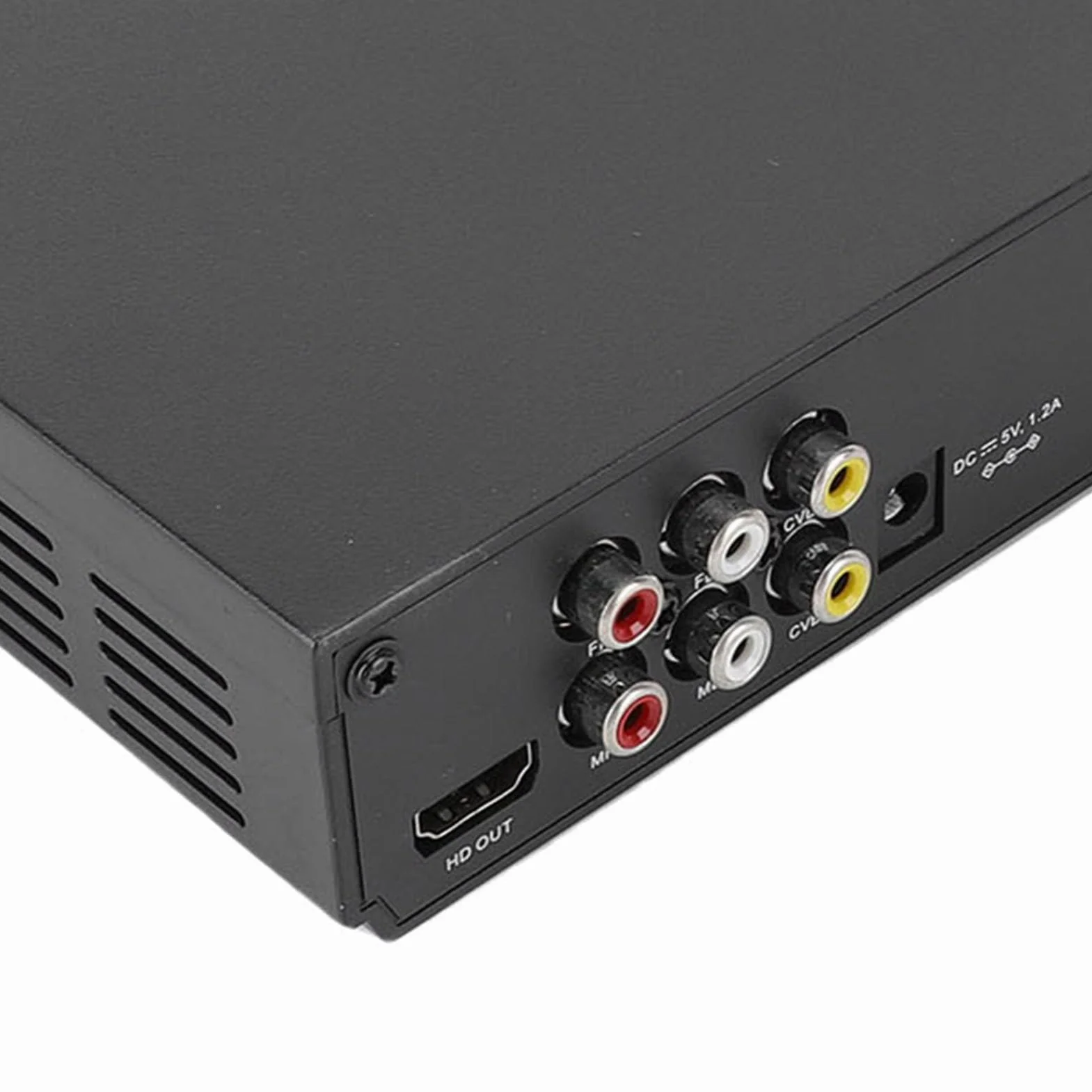Odtwarzacz DVD, Skalowanie do 1080P dla Wszystkich Regionów, Kompatybilny z USB 2.0 i, Obsługuje Wiele Formatów Płyt i NTSC PAL, do Kina Domowego i Filmów Międzynarodowych (wtyczka UE)