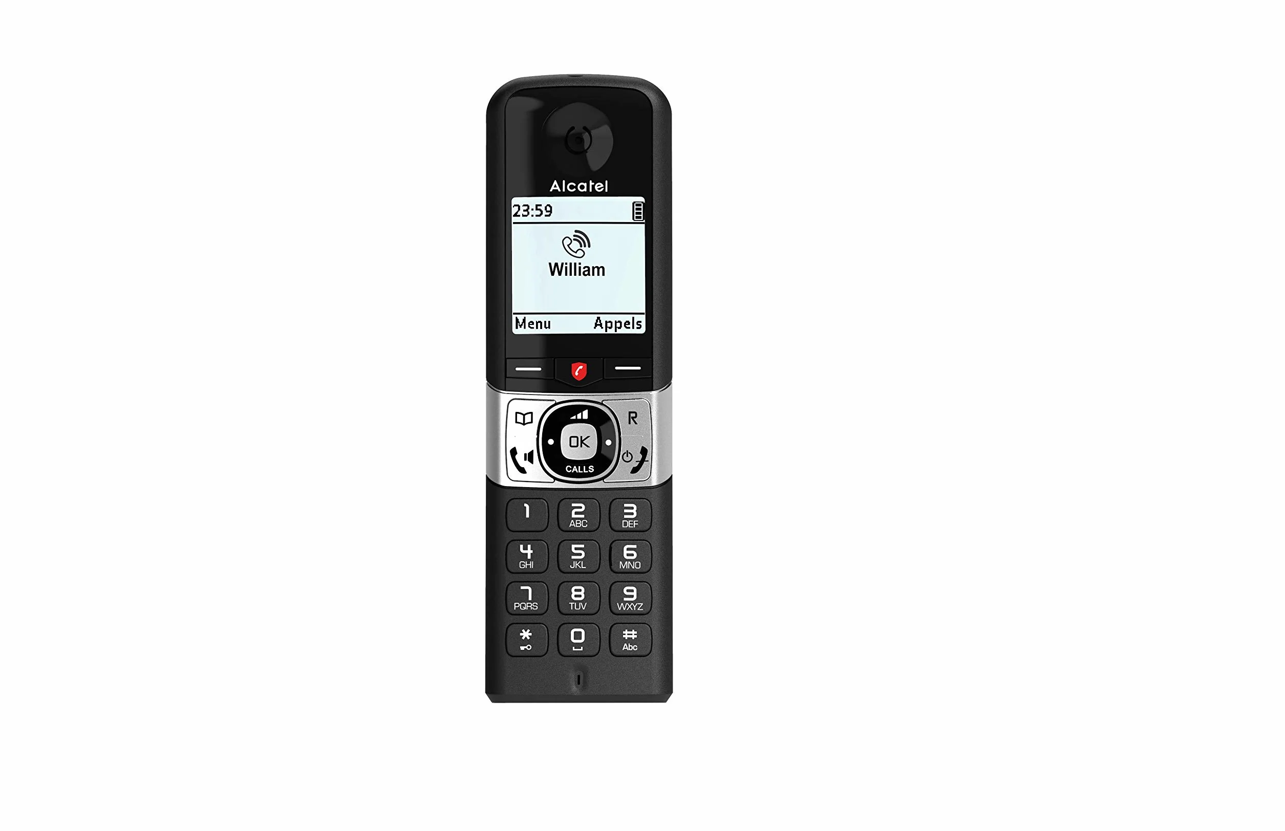 Alcatel Dect F890 Voice Fr Czarny Scallblock
