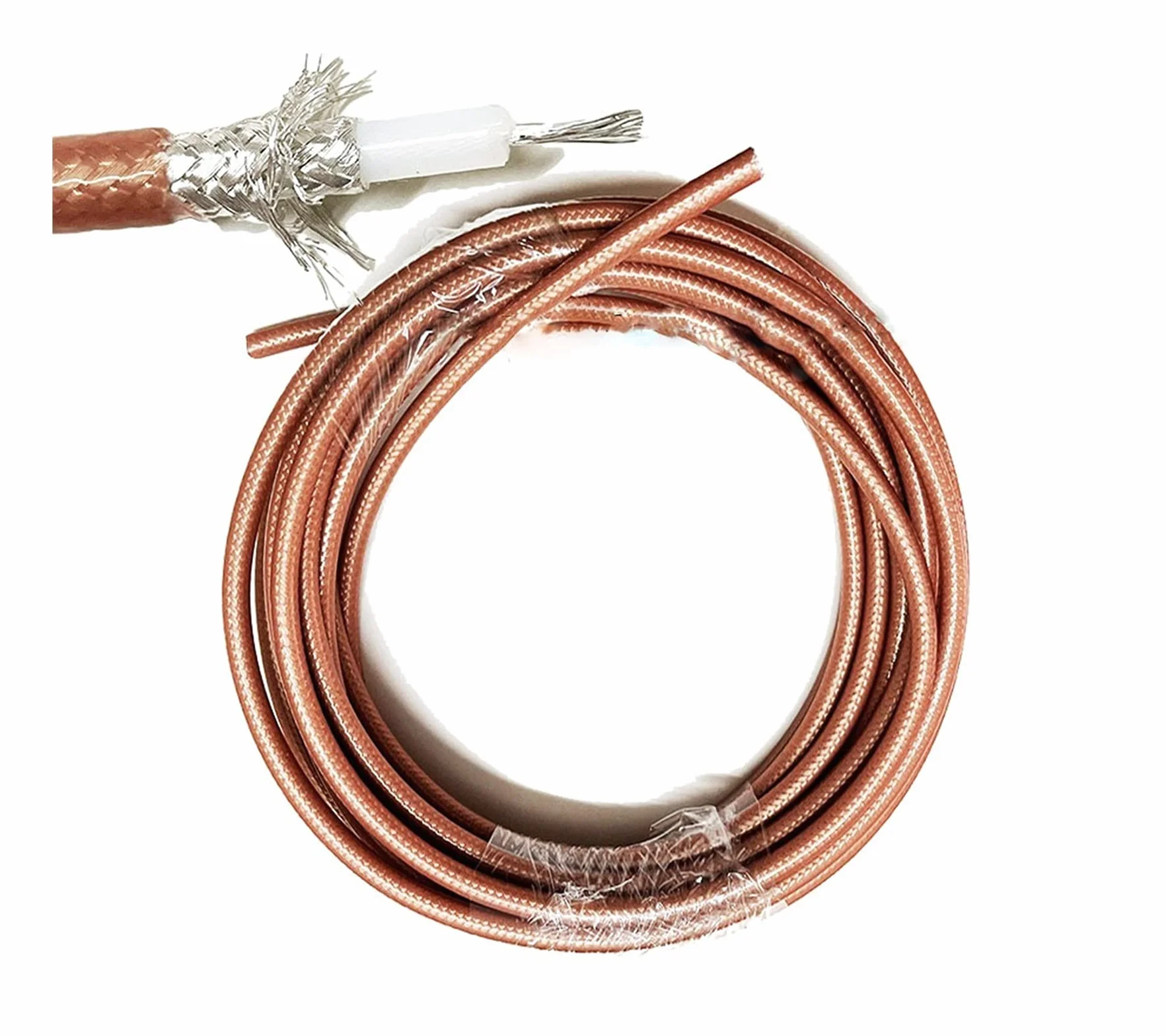 RG400 podwójnie ekranowany oplot miedziany złącze adaptera kabla koncentrycznego kabel koncentryczny RG-400 kabel 50ohm 50cm 1/2/3/5/10/15/20m(5m)