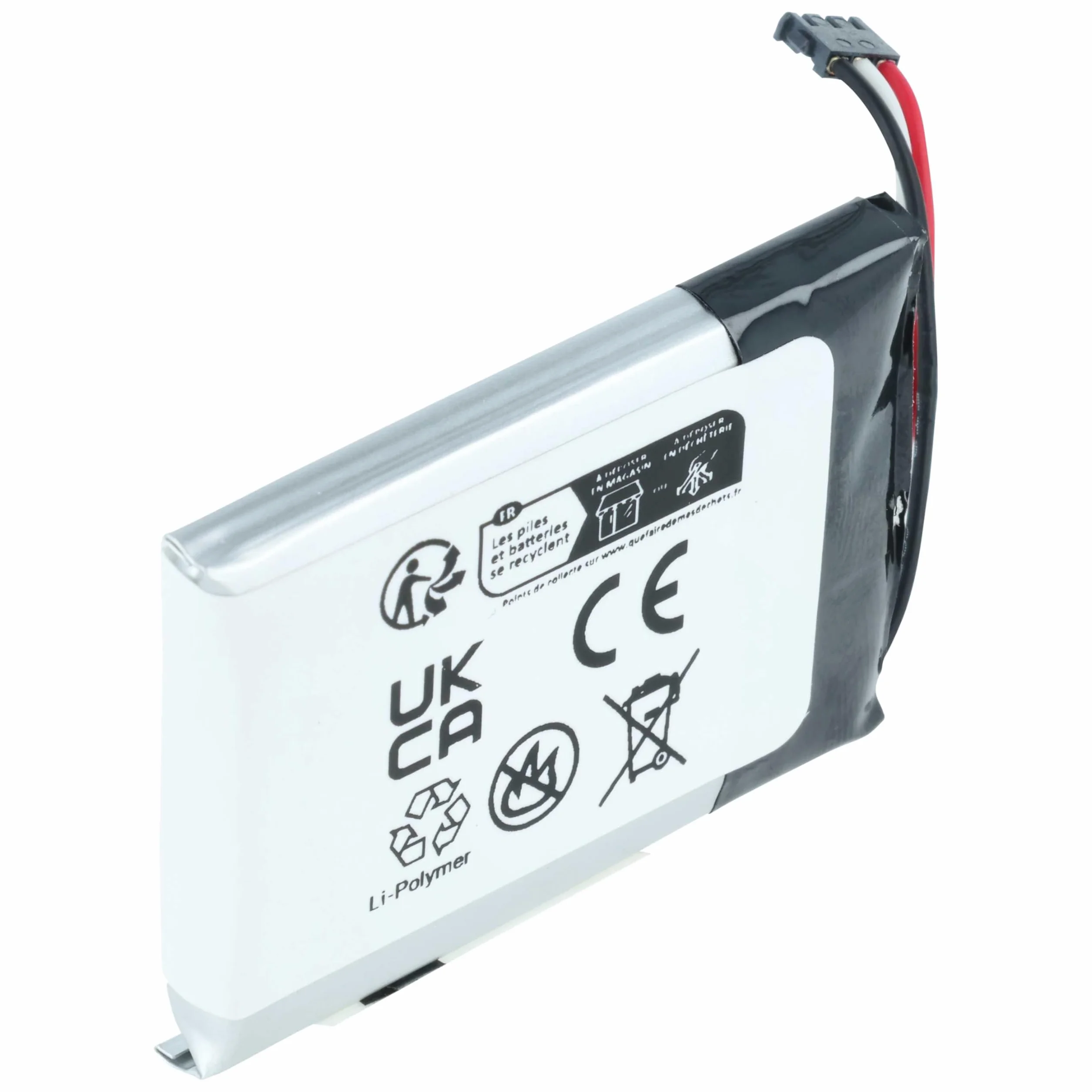 vhbw akumulator litowo-polimerowy 400 mAh (3,7 V) do obroży dla psów, zdalny trener Garmin Barklimiter Deluxe, Delta Sport jak 361-00069-00, 010-11867-10.