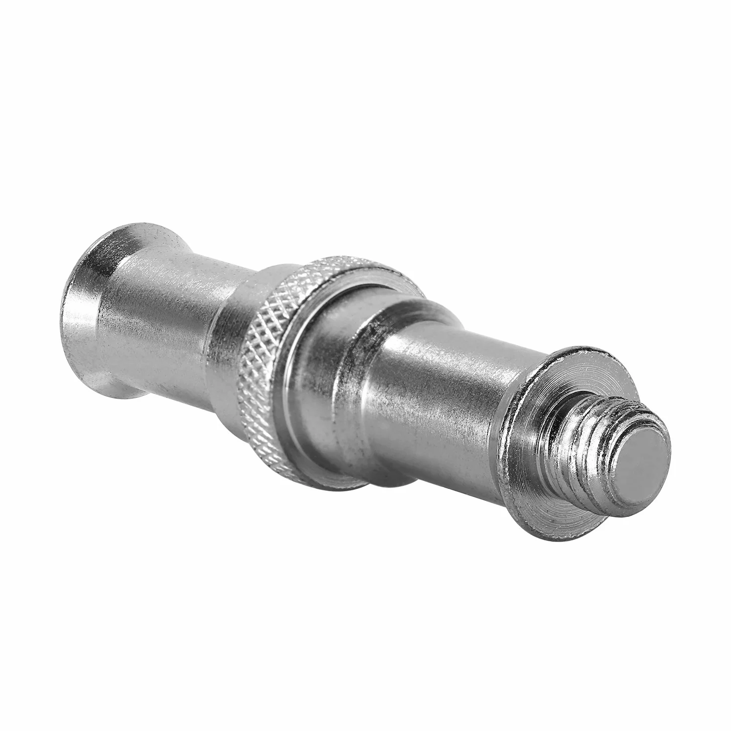 Neewer 2 sztuki standardowy 1/4 na 3/8 cala metalowy męski konwerter gwintowany adapter śruba śruba kołki do stojaka do oświetlenia studyjnego, adapter do Hotshoe/głowica kulowa, bezprzewodowy odbiornik flash, wyzwalacz