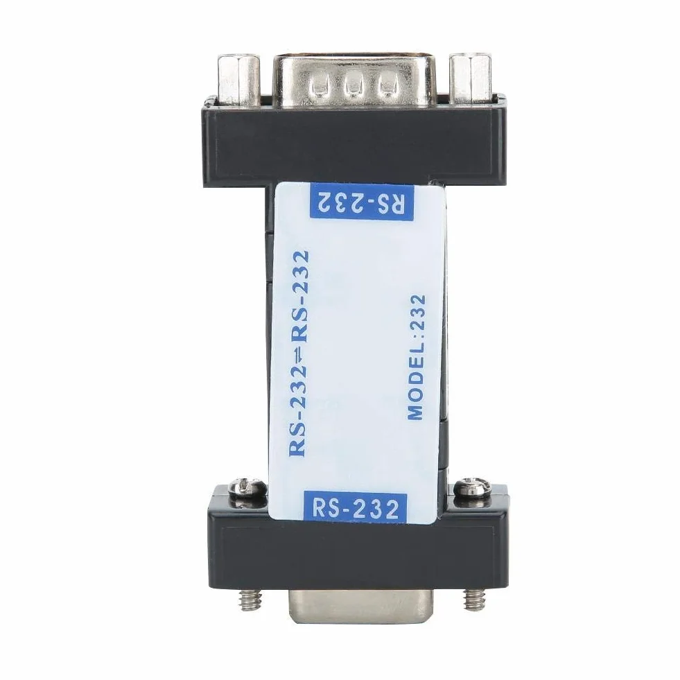 Porty szeregowe RS232 do RS232 Izolator optyczny DB9 Izolowany adapter interfejsu RS232