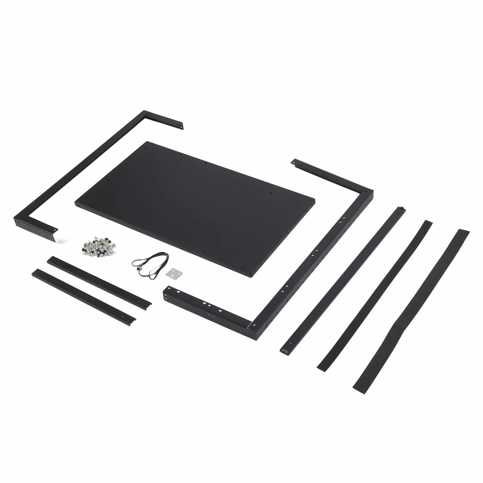 Gedourain Karta Graficzna GPU DIY Obudowa Komputera dla Płyty Głównej ATX MATX FLEX, Wydajne Chłodzenie Komputer Otwarta Obudowa dla Graczy i Profesjonalistów, Solidny materiał z Blachy Stalowej