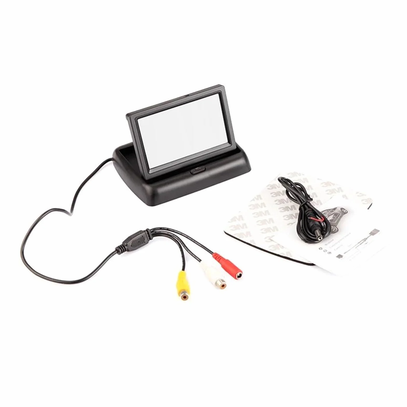 Kamera cofania CCD HD 2,4 GHz bezprzewodowy nadajnik samochodowy kamera cofania z monitorem wyświetlacz LCD Backup Night Vision zestaw kamer cofania
