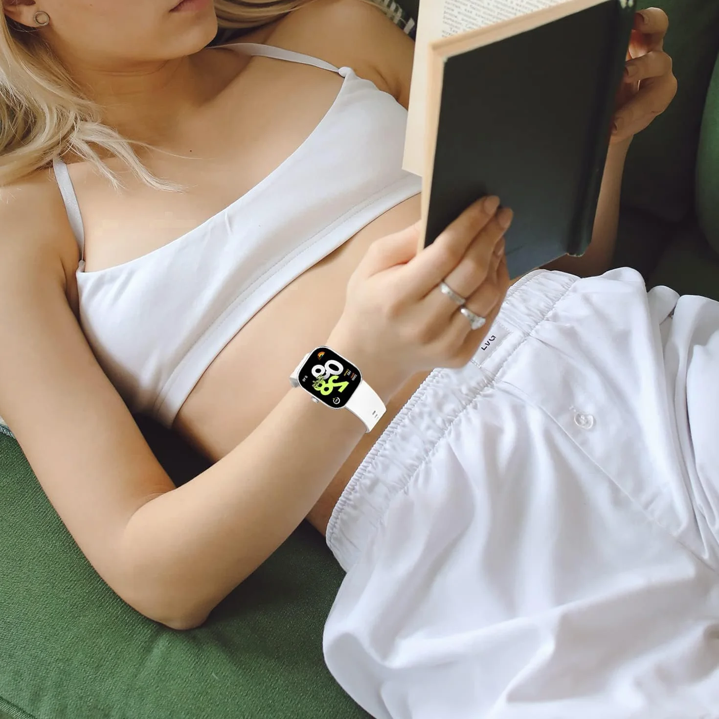 Pasek do zegarka Redmi Watch 4/5/6 Xiaomi Watch 8 Pro/9 Pro silikonowy