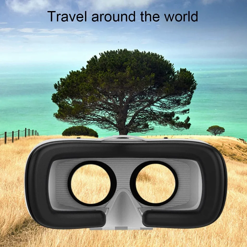 Okulary VR, zestaw słuchawkowy z wirtualnej rzeczywistości, zestawy słuchawkowe VR obsługują Android i IOS, połączenie Bluetooth dla iPhone 13 Pro Max/13 Pro 13/12/11, do Samsung Galaxy S21, Huawei, Xiaomi (Kolor: G, rozmiar: Ios )