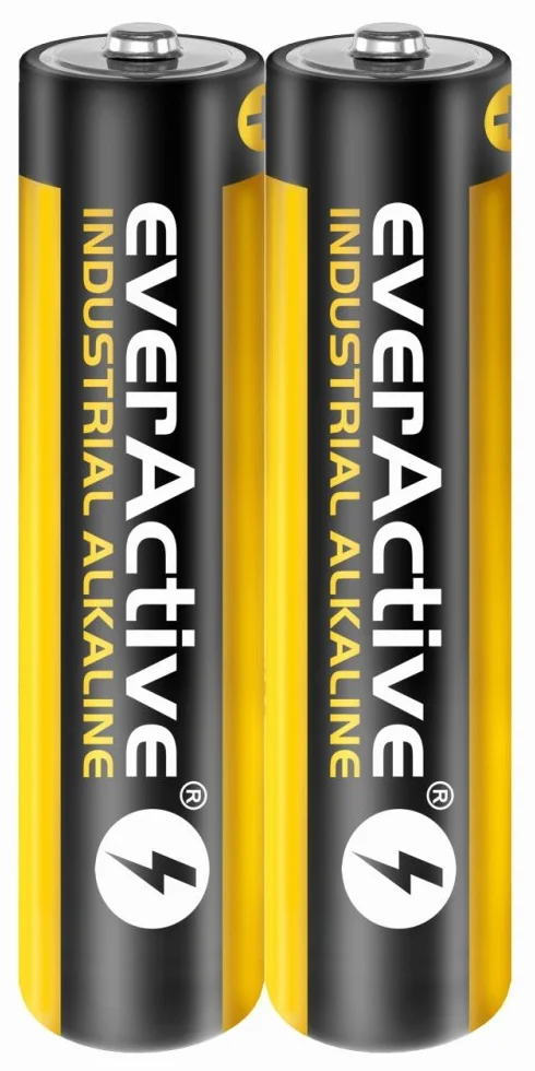 everActive Baterie AAA, 40 sztuk, przemysłowe baterie alkaliczne, Micro LR03 R03 1,5 V, 5 lat trwałości, 40 sztuk