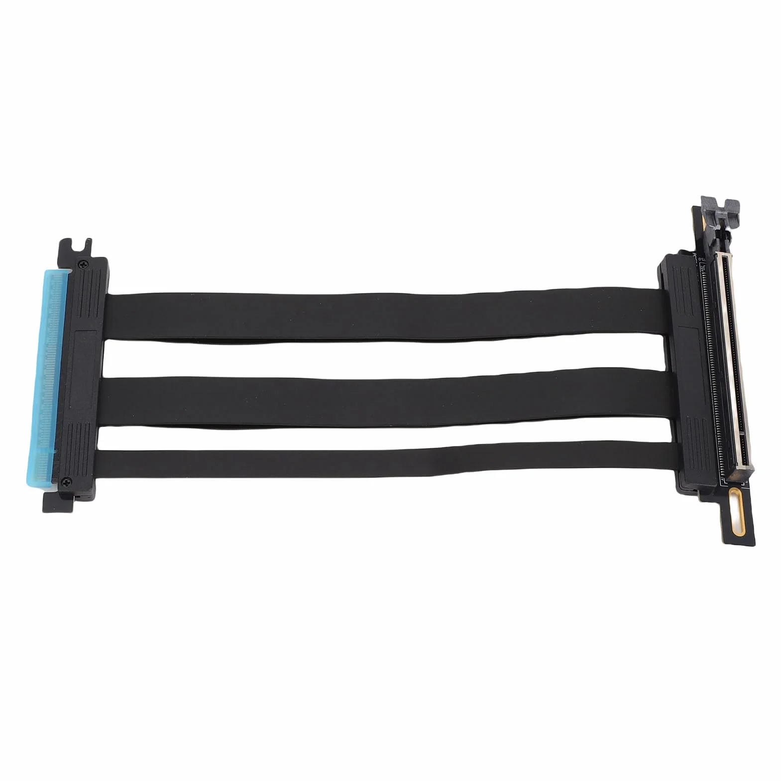 Kąt Kątowy PCIE 5.0 X16 Kabel, Strata Przeciwgiężna -Pllug i Play PCIE 5.0 X16 Kabel Pionowy do Materiałów Komputerowych (20 cm)