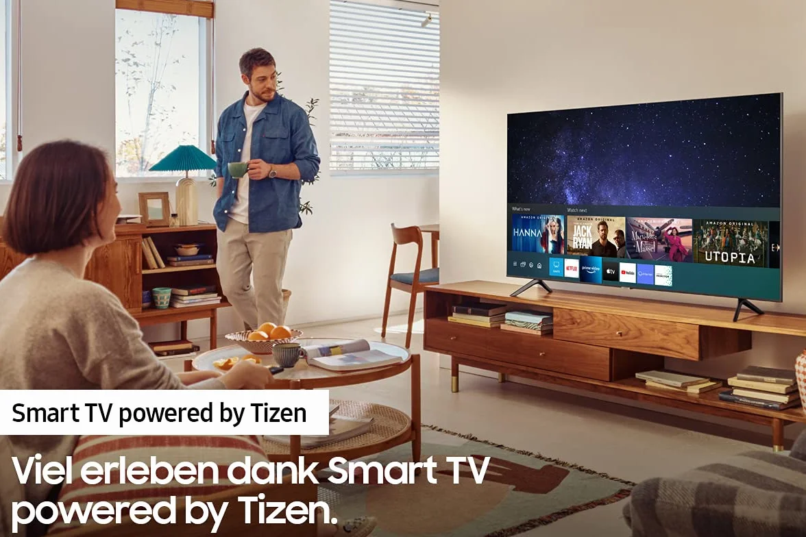 Samsung Crystal UHD 50" Telewizor (HDR, Q-Symphony, Boundless Screen)