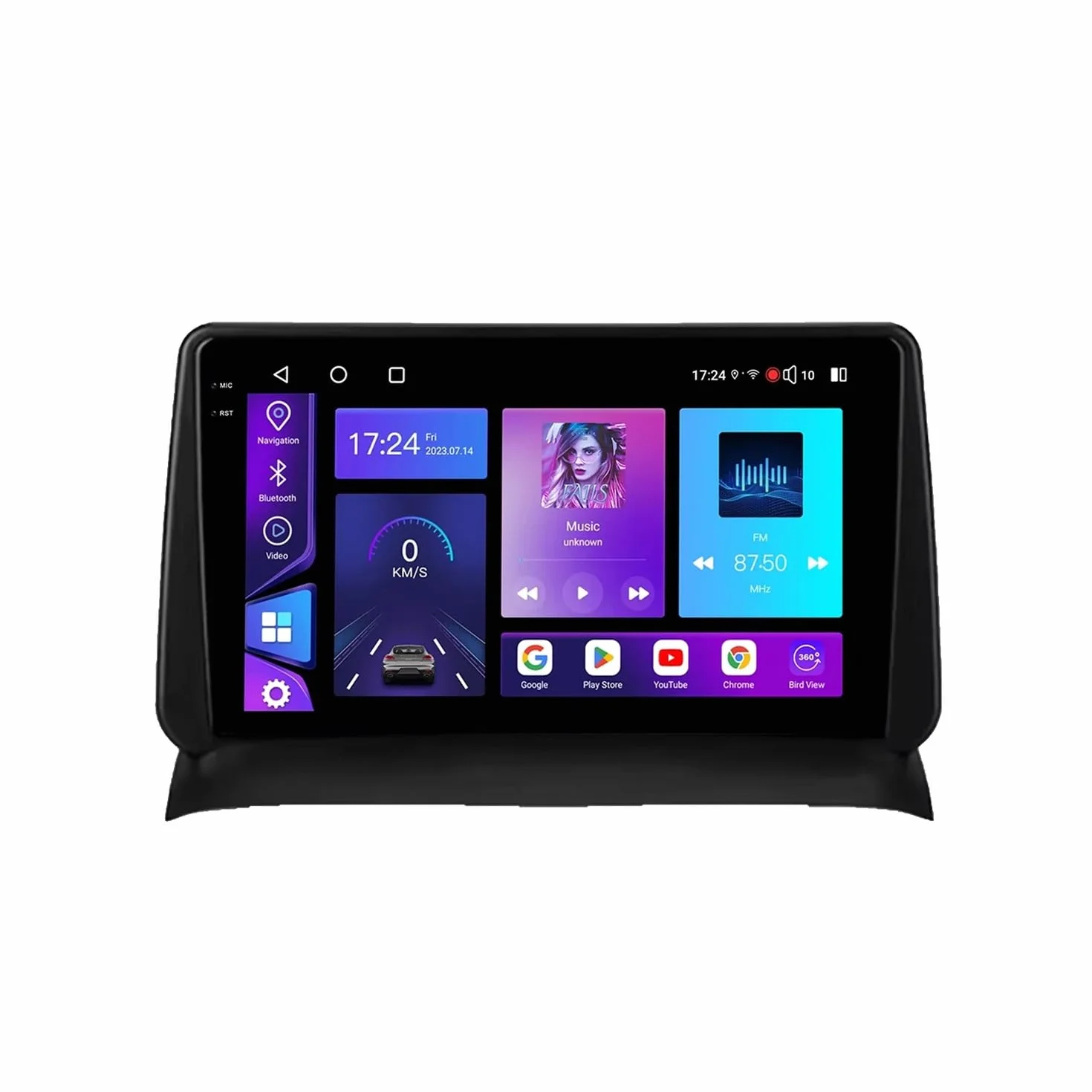 Radio Samochodowe Z Ekranem Dotykowym dla Toyota Ipsum 1 SXM10 1996-2001 Android 15 9 Inches Radio Samochodowe Z Ekranem Steering Wheel Controls Dla, 8 Core 8G+128G
