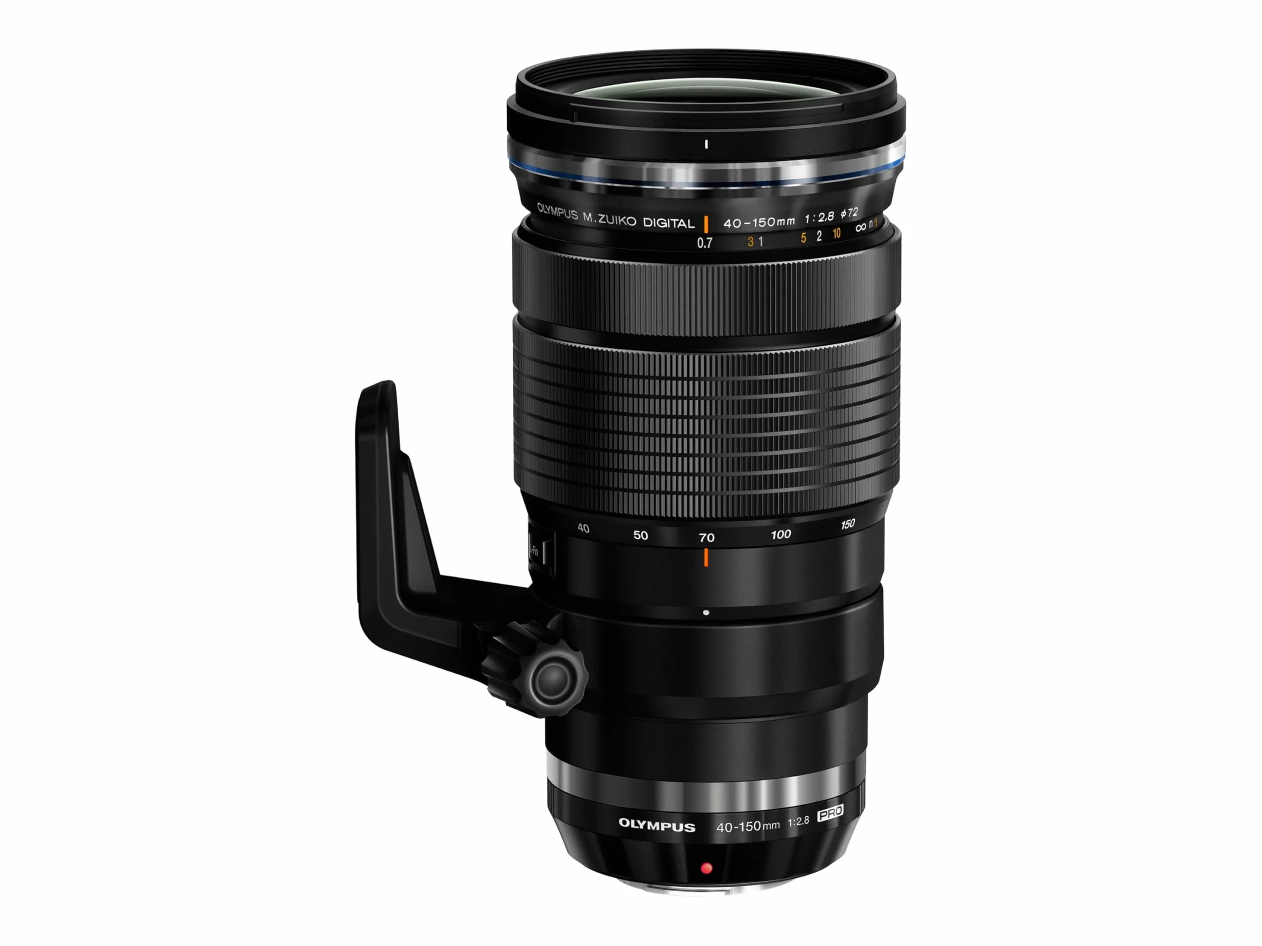 Olympus M.Zuiko Digital ED 40-150 mm F2.8 PRO - Teleobiektyw MFT, Czarny | Jasny obiektyw zmiennoogniskowy do OM SYSTEM i Panasonic G. Uszczelniona obudowa, szybki autofokus i bokeh.
