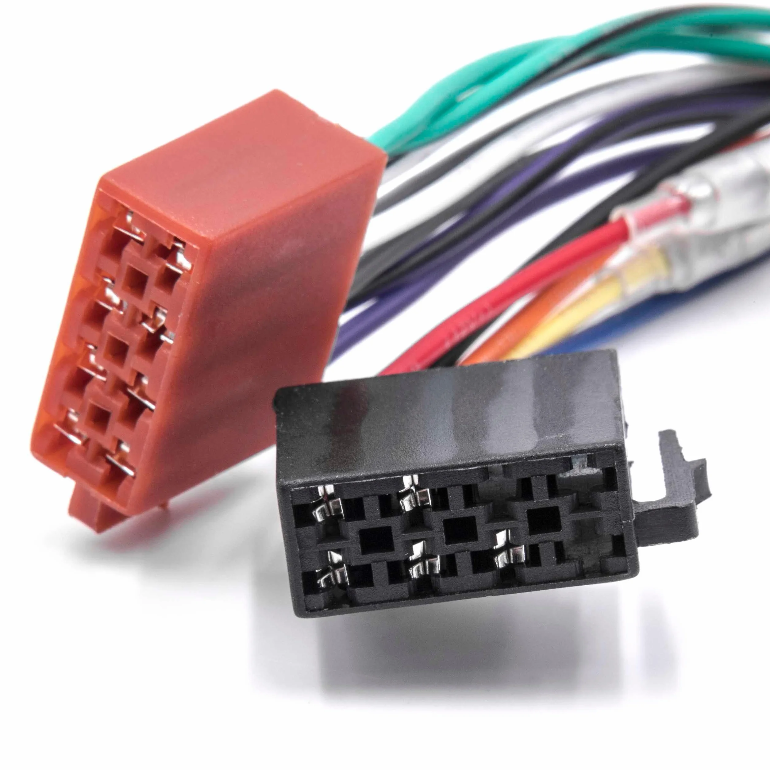 vhbw ISO adapter kabel samochodowy radio samochodowe pasuje do Ford Mondeo od 2003