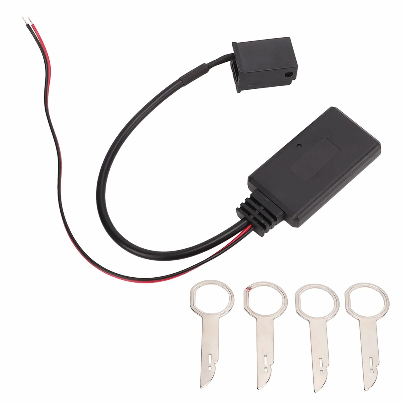 Samochodowy Moduł Bluetooth Radio Stereo AUX Adapter do Kabla Samochodowego Bluetooth Muzyka Adapter Audio do Mondeo MK3 Focus 2 MK2