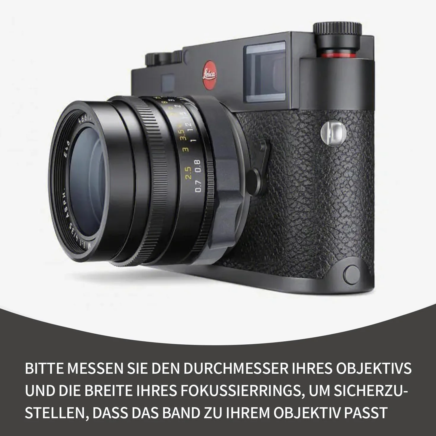 eTone pierścień ostrości, koło zębate, pierścień Follow Focus, pierścień do obiektywu obiektywu, gumowe pierścienie obracane o 360 stopni, do obiektywów aparatu cyfrowego (kolor czarny, 64 mm-76 mm)